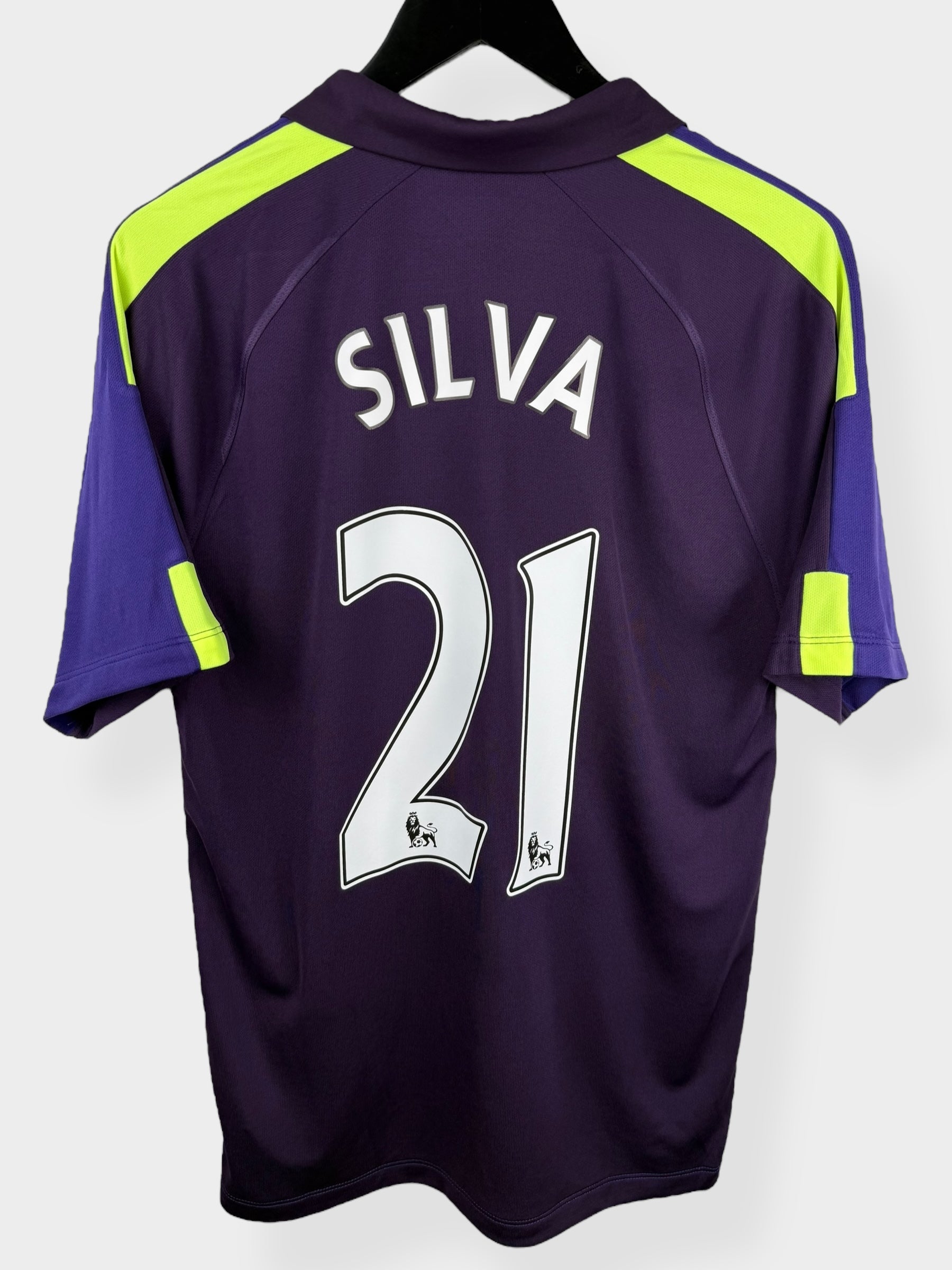 2014-15 MANCHESTER CITY THIRD SHIRT SILVA #21 M