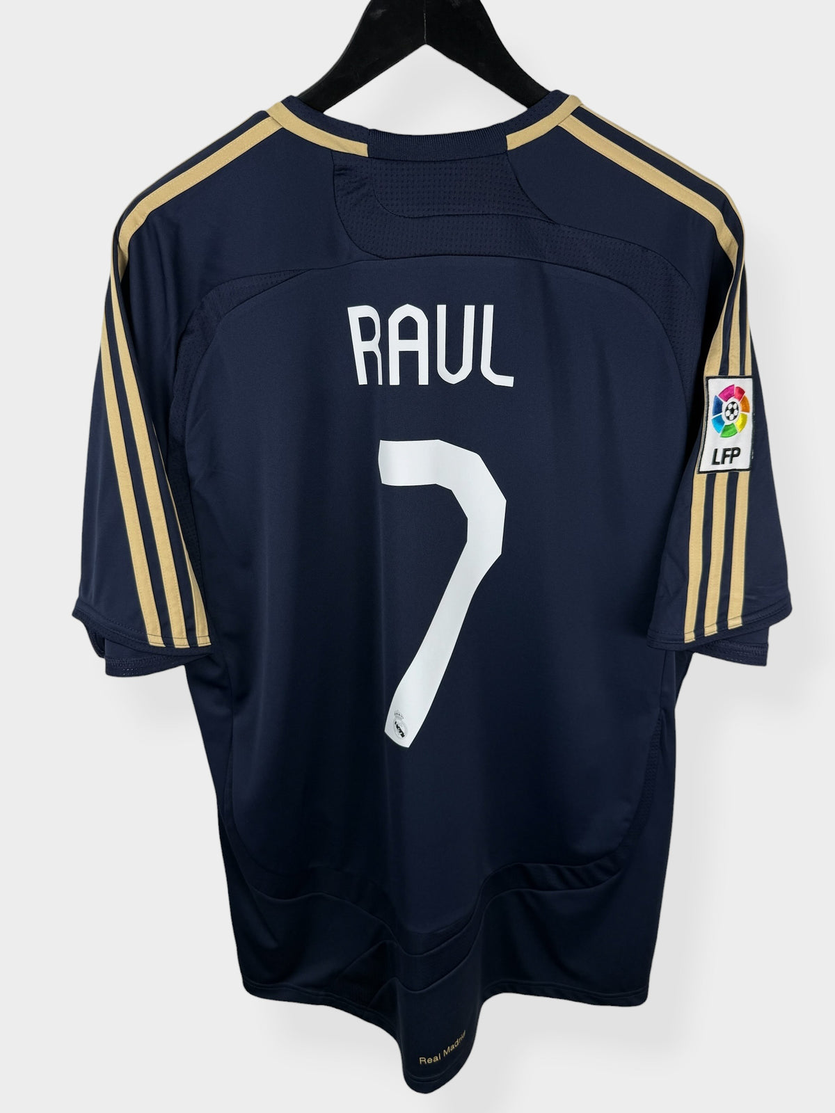 2007-08 REAL MADRID AWAY SHIRT RAUL #7 L