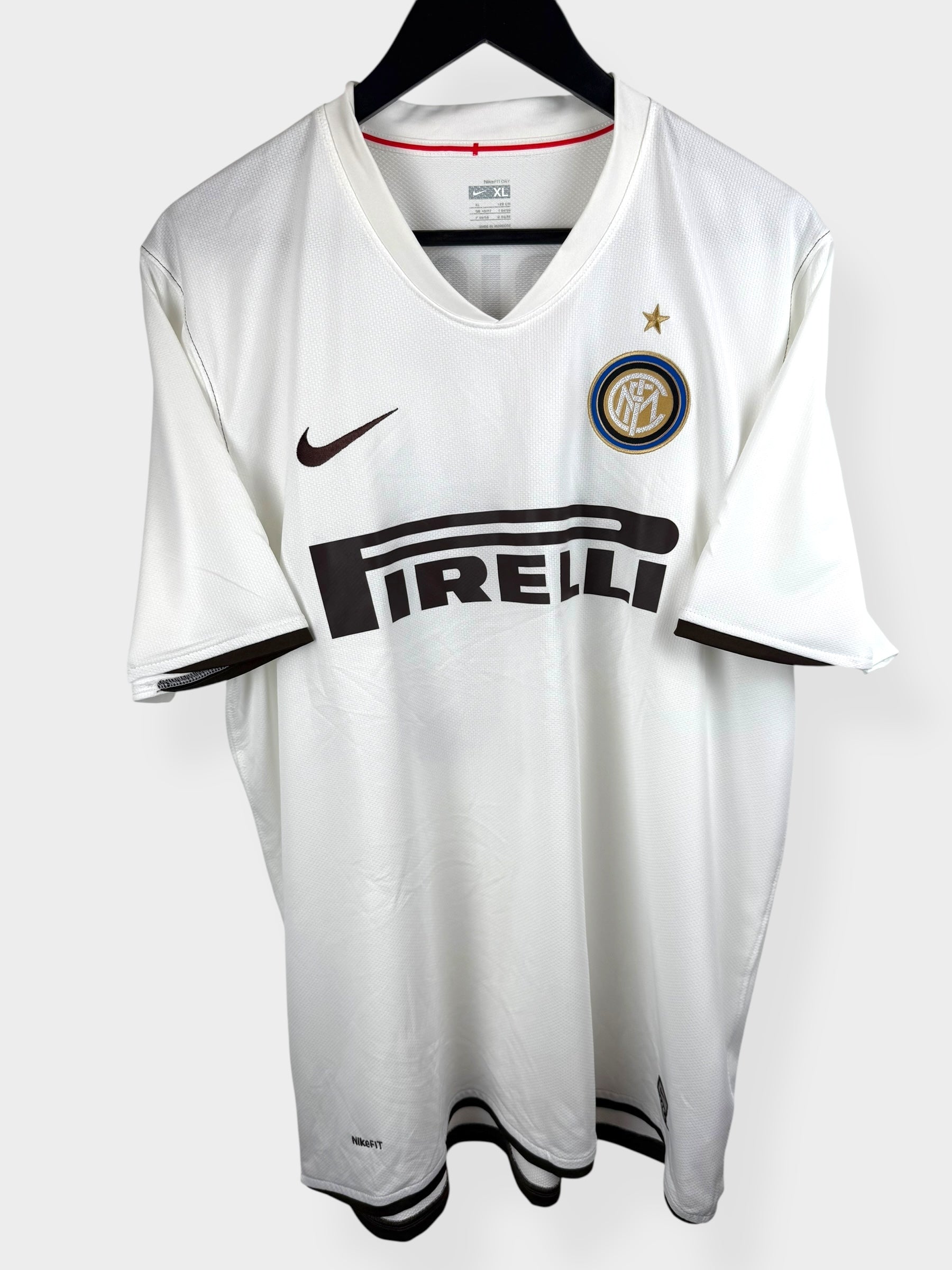 2008-09 INTER MILAN AWAY SHIRT ADRIANO #10 XL