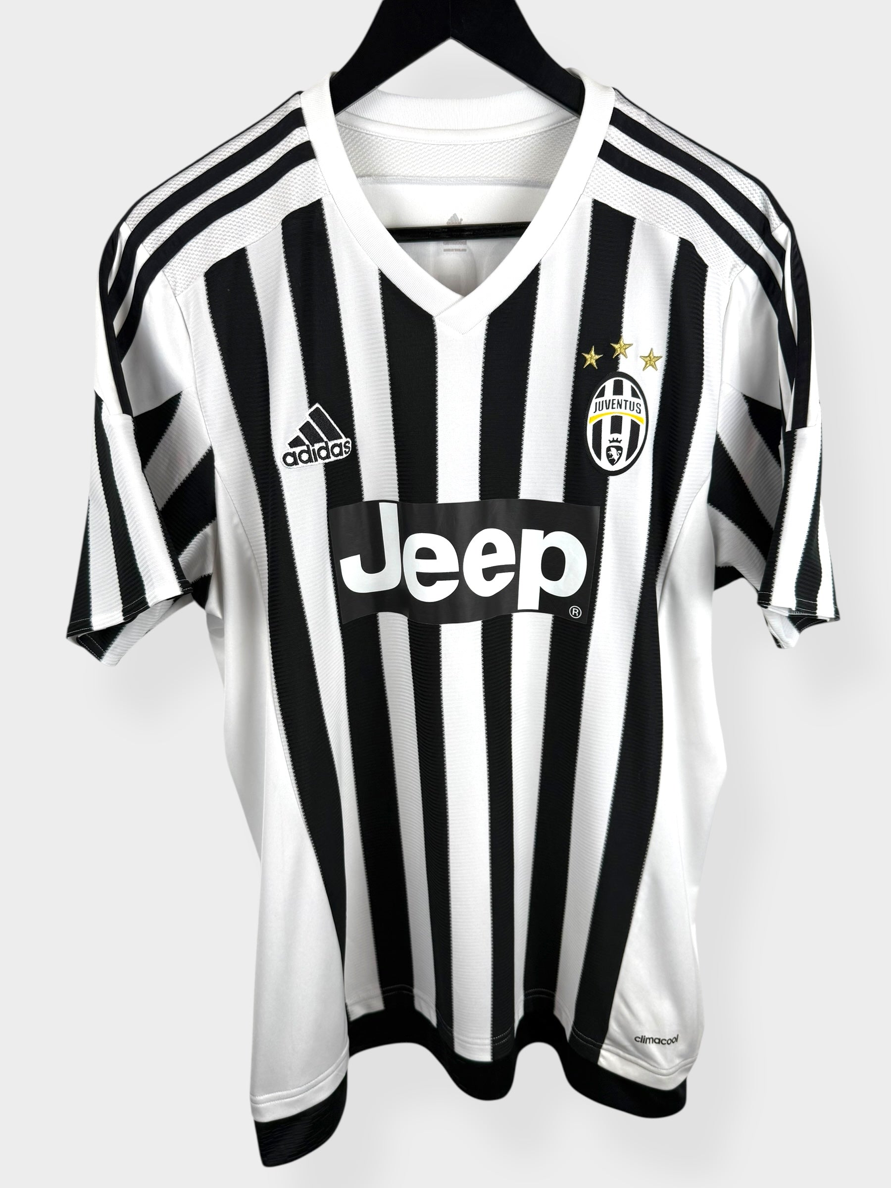 2015-16 JUVENTUS HOME SHIRT POGBA #10 L - Authentic Football Club