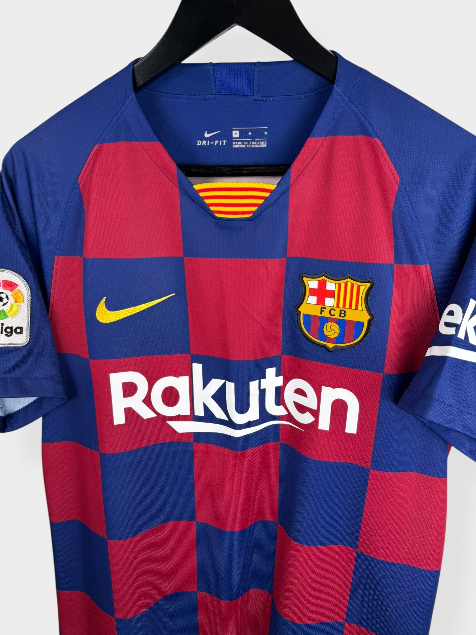 2019-20 BARCELONA HOME SHIRT MESSI #10 M - Authentic Football Club