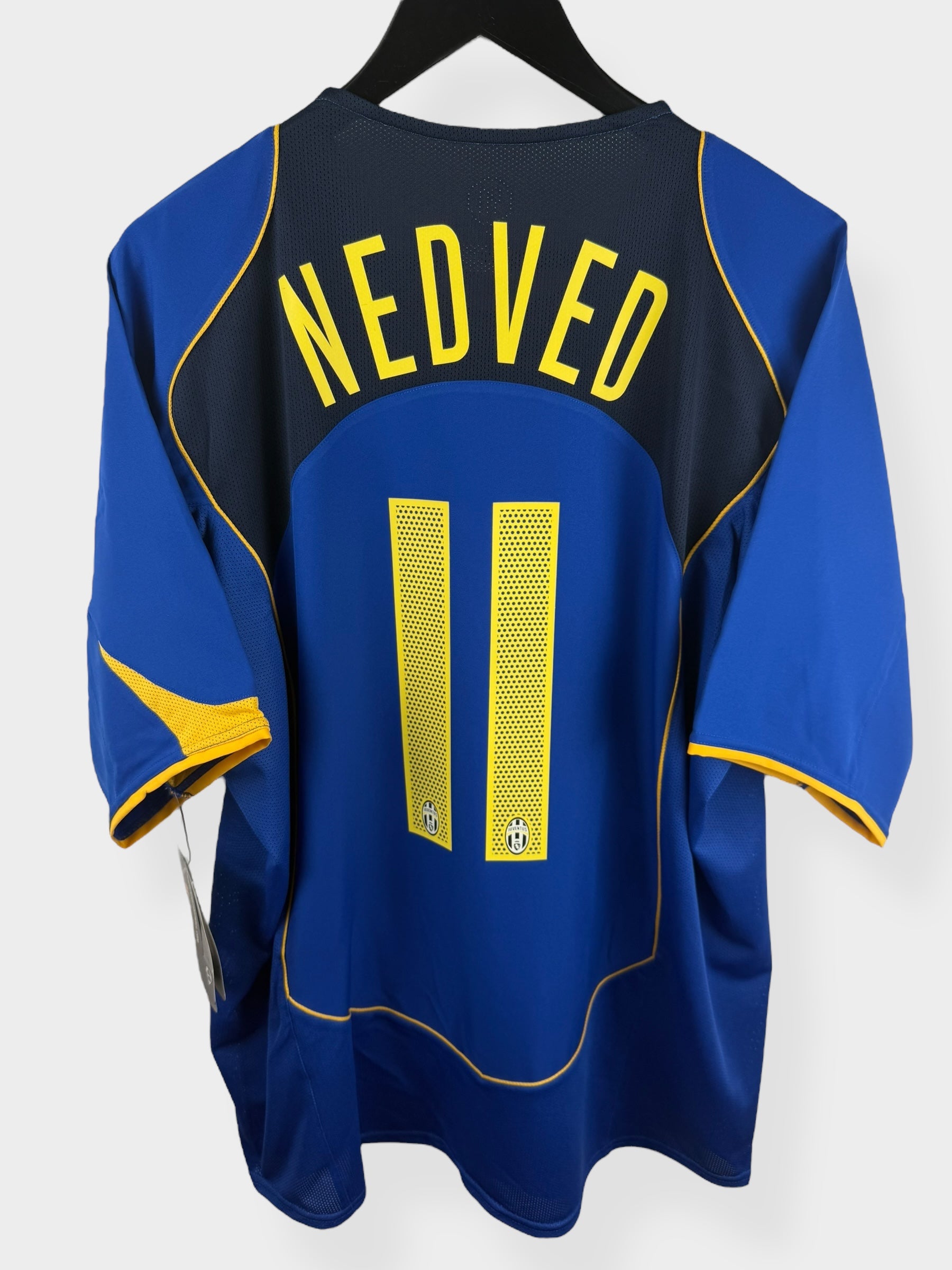 2004-05 JUVENTUS THIRD SHIRT NEDVED #11 XL - Authentic Football Club