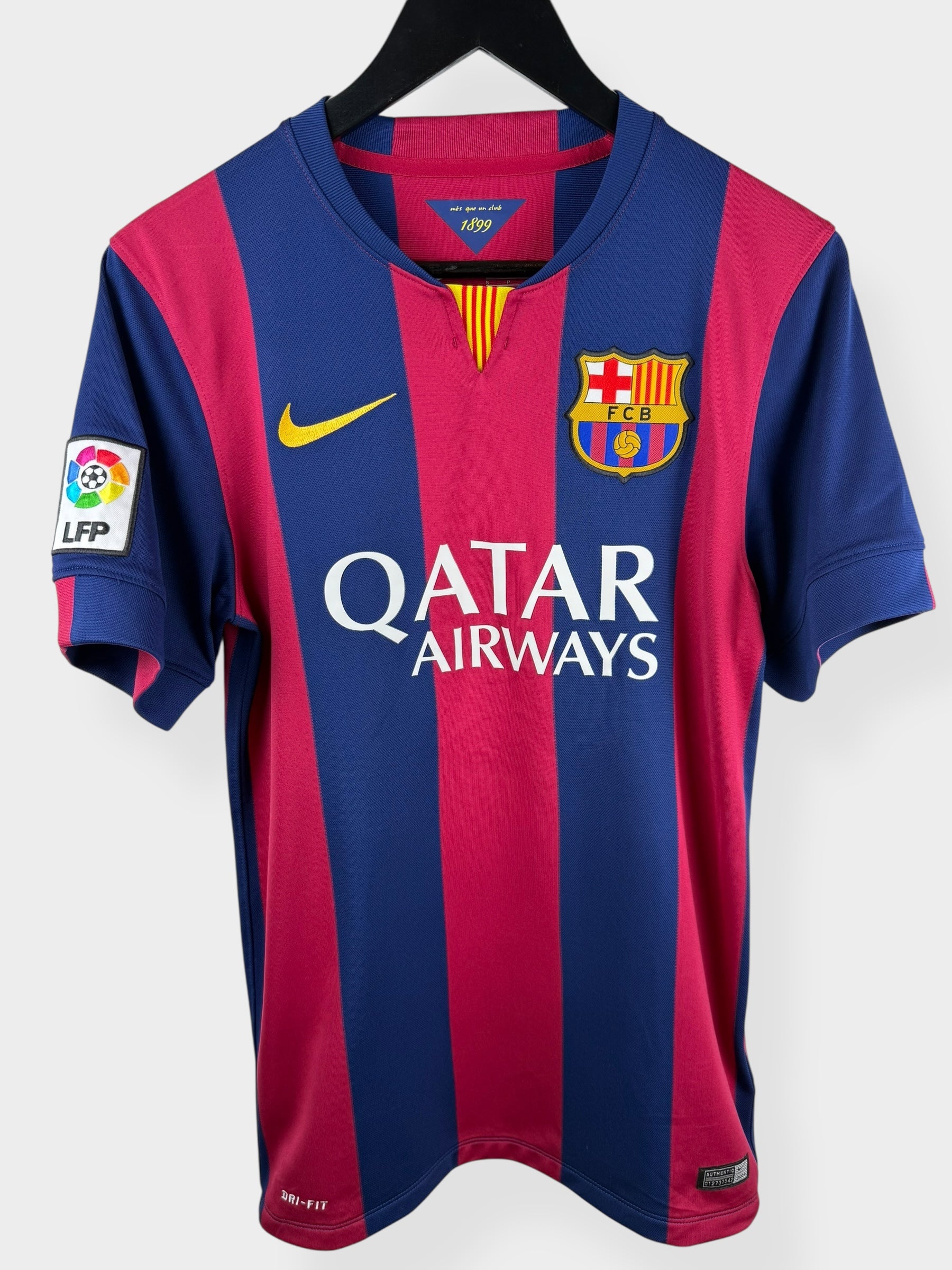 2014-15 BARCELONA HOME SHIRT NEYMAR JR #11 S