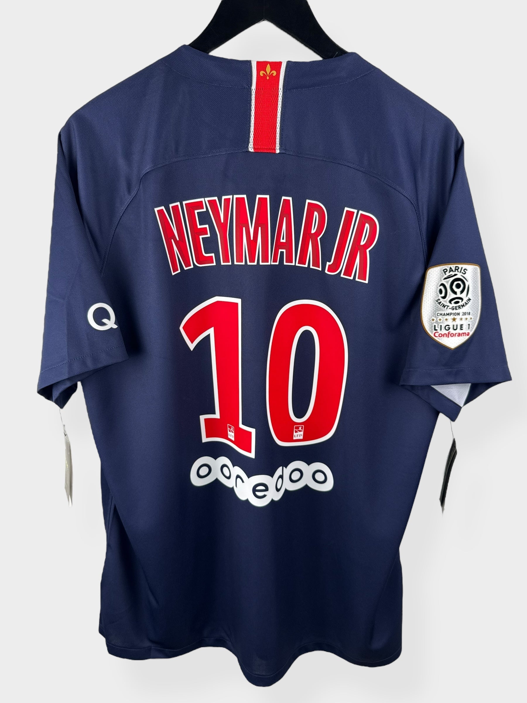 2018-19 PARIS SAINT-GERMAIN HOME SHIRT NEYMAR #10 XL - Authentic Football Club