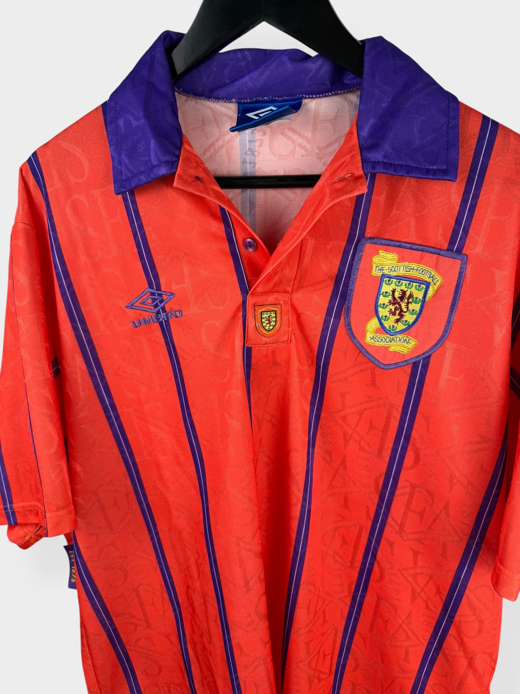 1993-95 SCOTLAND AWAY SHIRT XL - Authentic Football Club