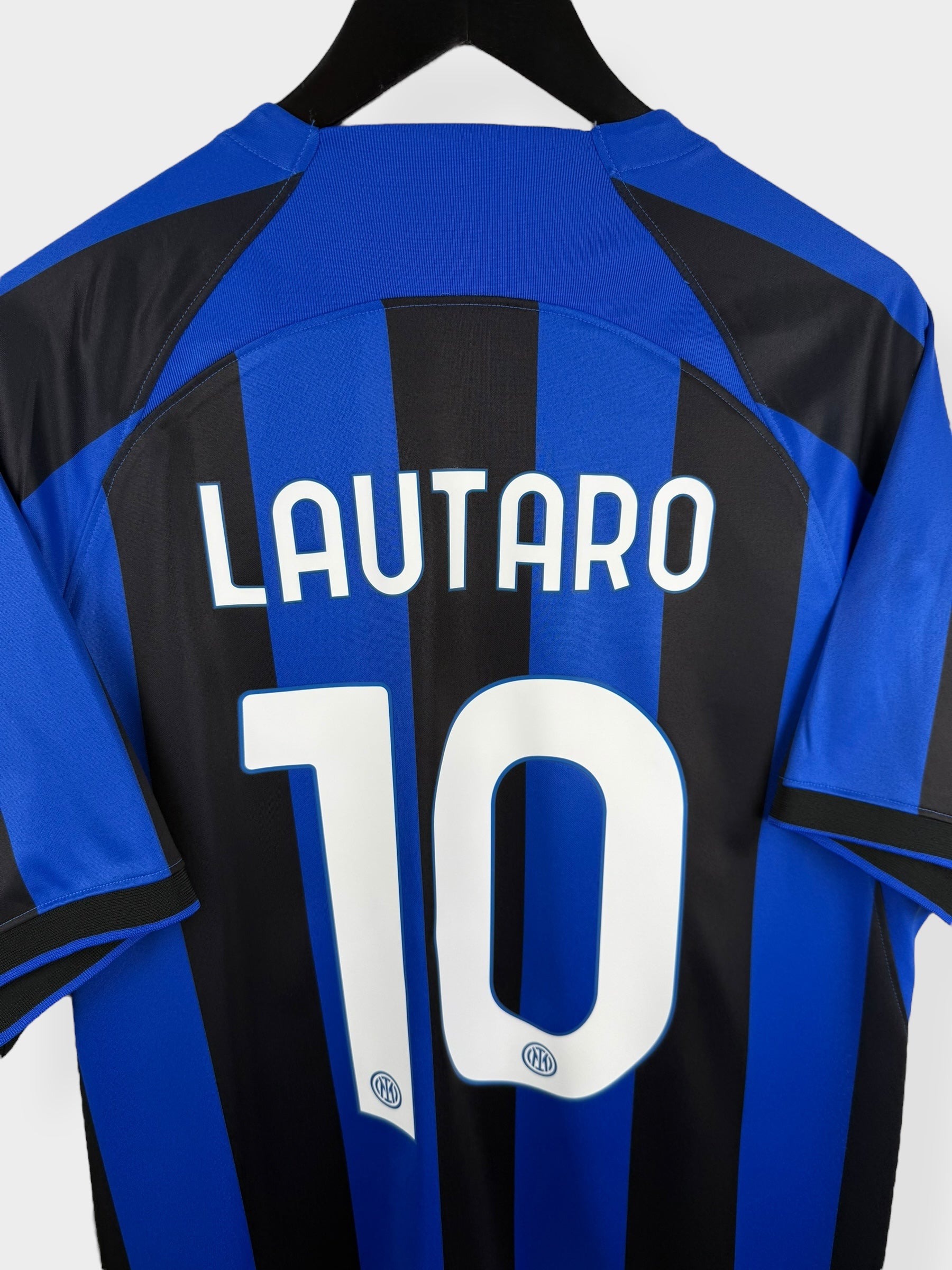 2022-23 INTER MILAN HOME SHIRT LAUTARO #10 XL - Authentic Football Club