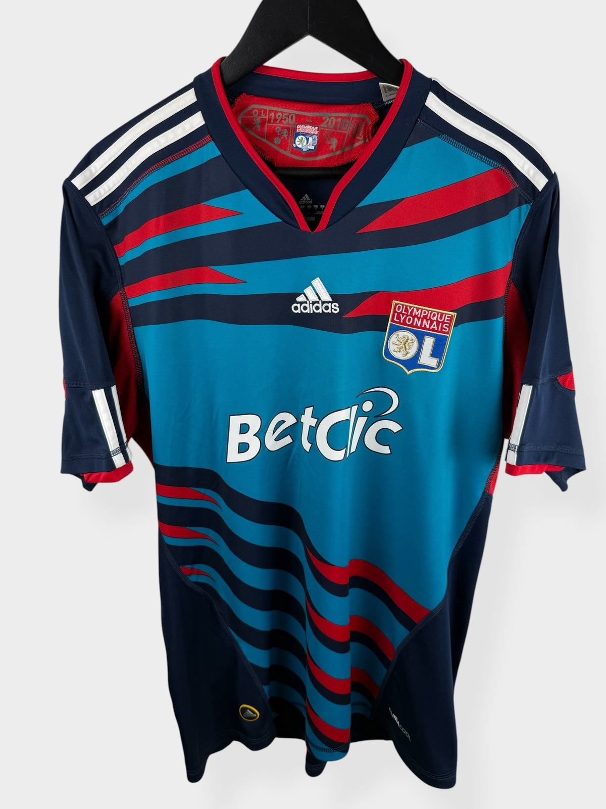 2010-11 OLYMPIQUE LYONNAIS DERDE SHIRT M