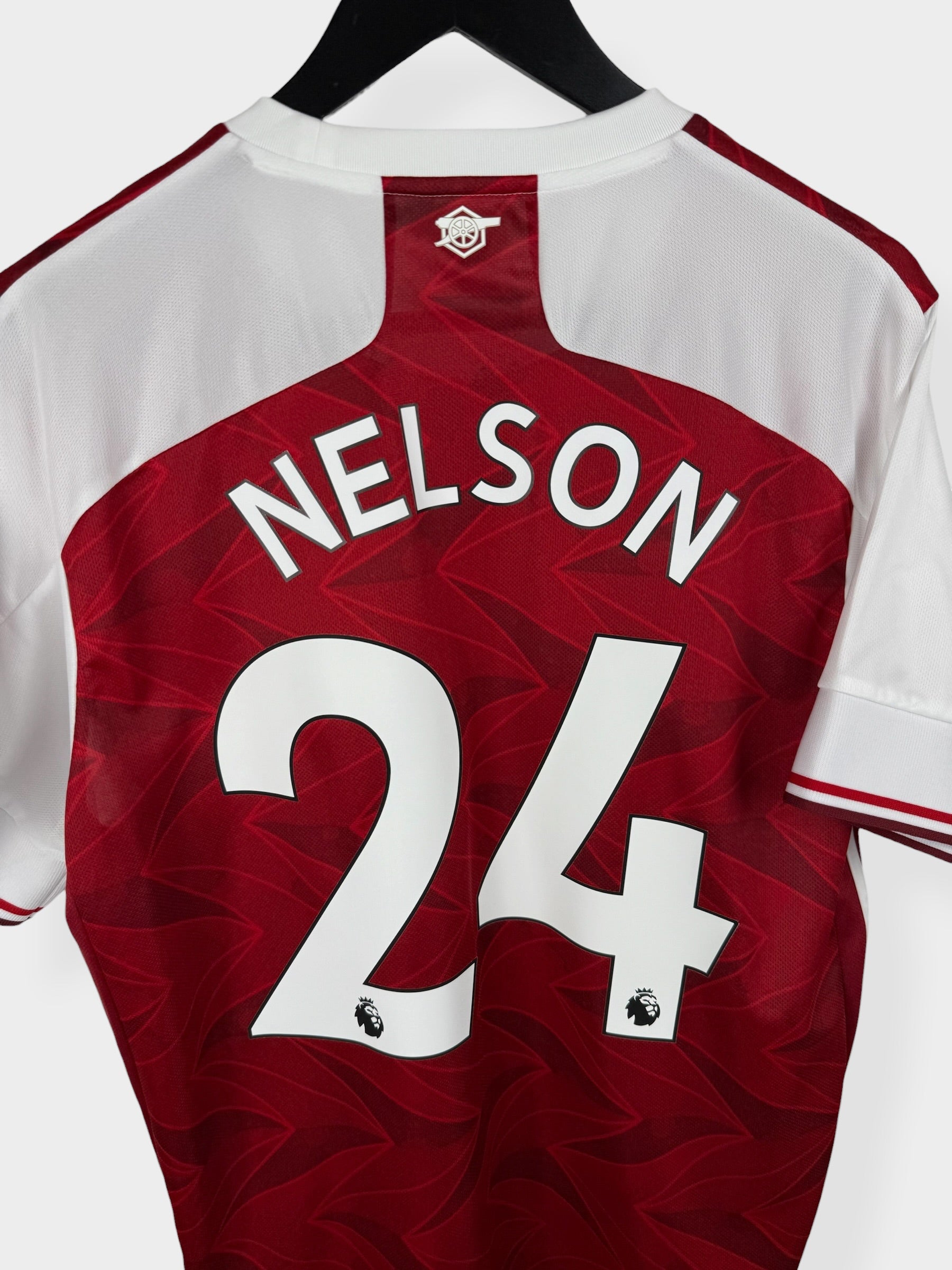 2020-21 ARSENAL HOME SHIRT NELSON #24 L