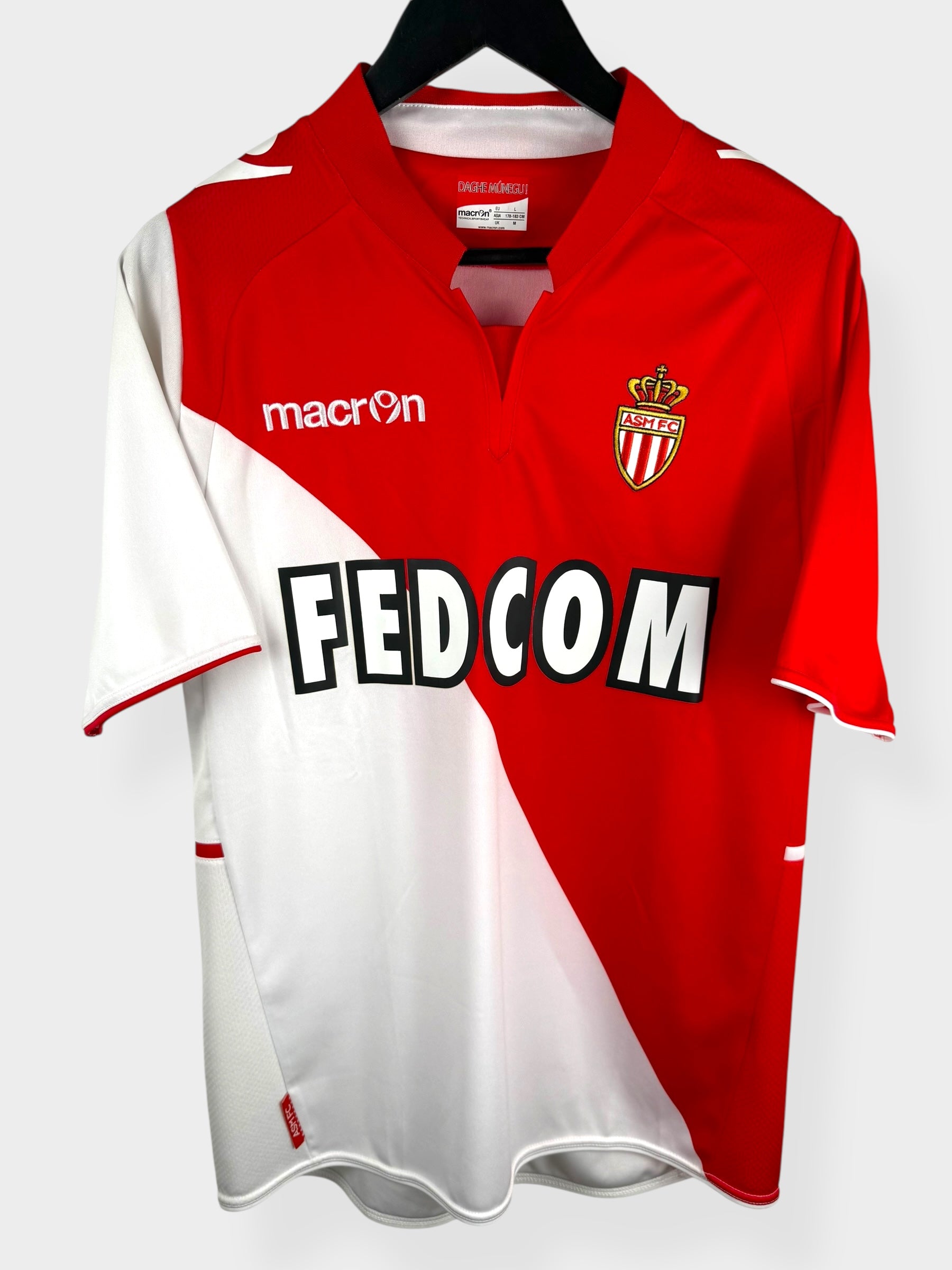 2013-14 AS MONACO HOME SHIRT L - Authentic Football Club