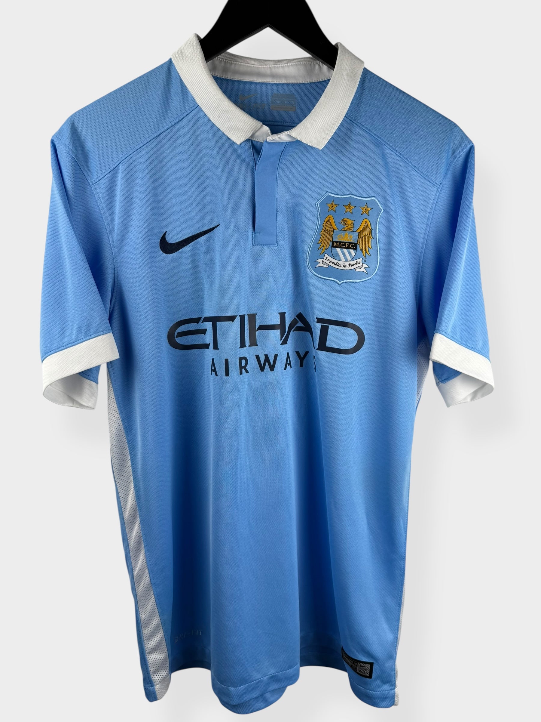 2015-16 MANCHESTER CITY HOME SHIRT DE BRUYNE #17 M
