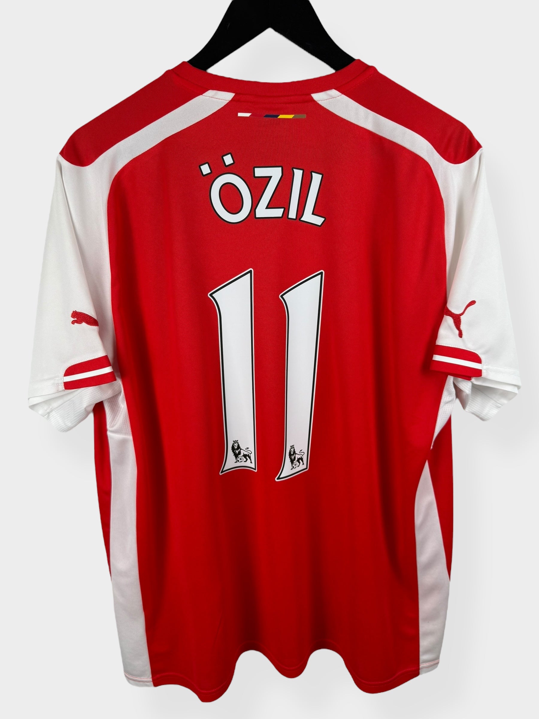 2014-15 ARSENAL HOME SHIRT OZIL #11 XL