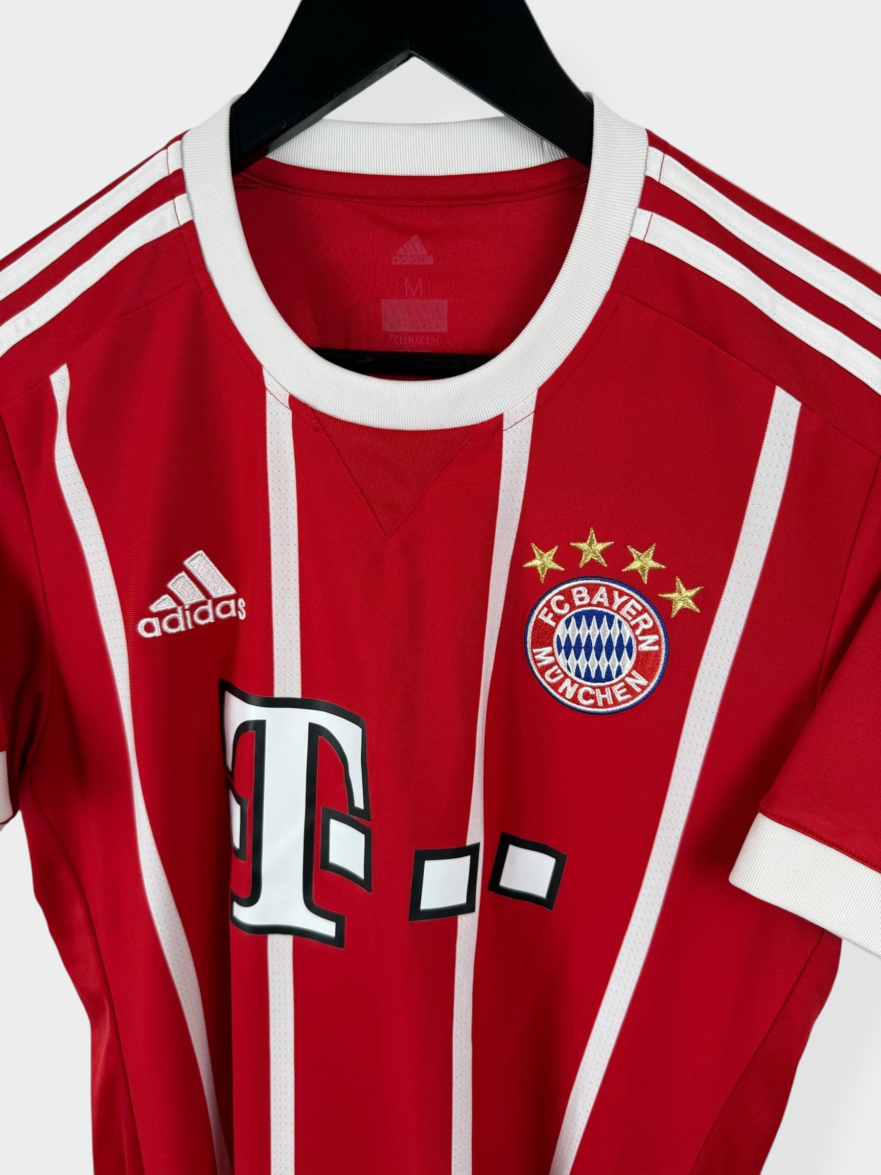 2017-18 BAYERN MUNICH HOME SHIRT RIBERY #7 M