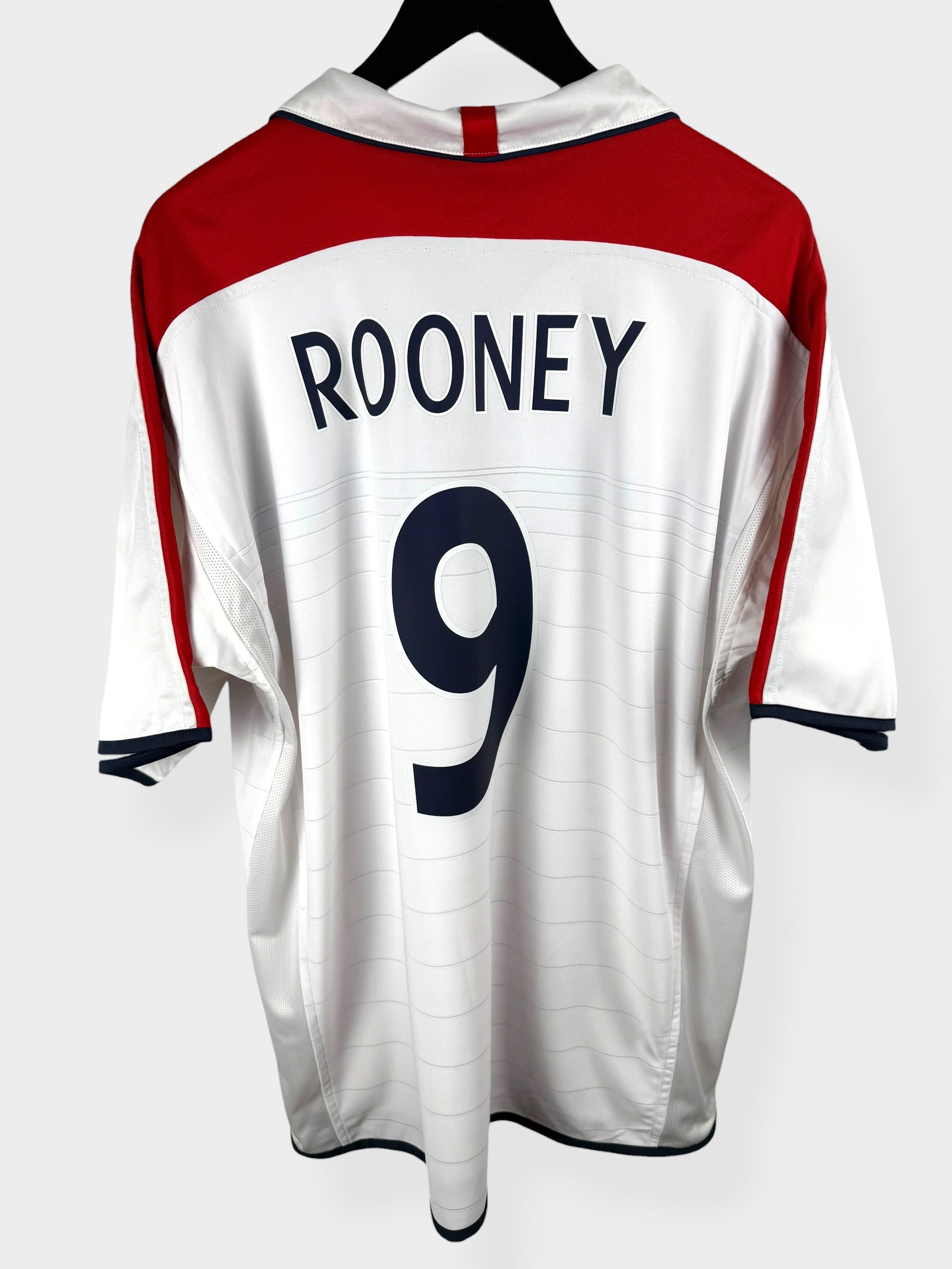 2003-05 ENGLAND HEIMTRIKOT ROONEY #9 XXL