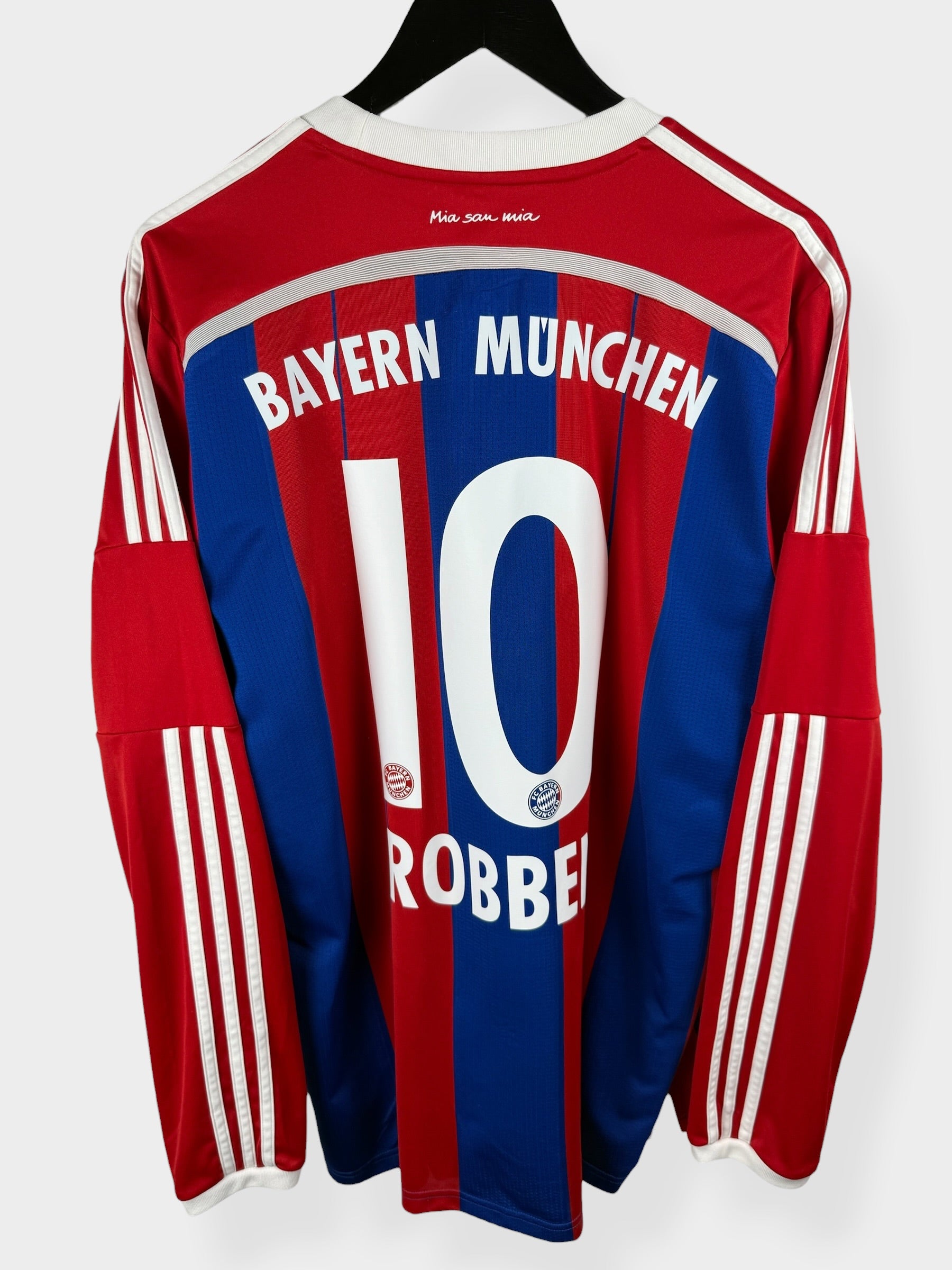 2014-15 BAYERN MÜNCHEN HEIMTRIKOT LS ROBBEN #10 XL