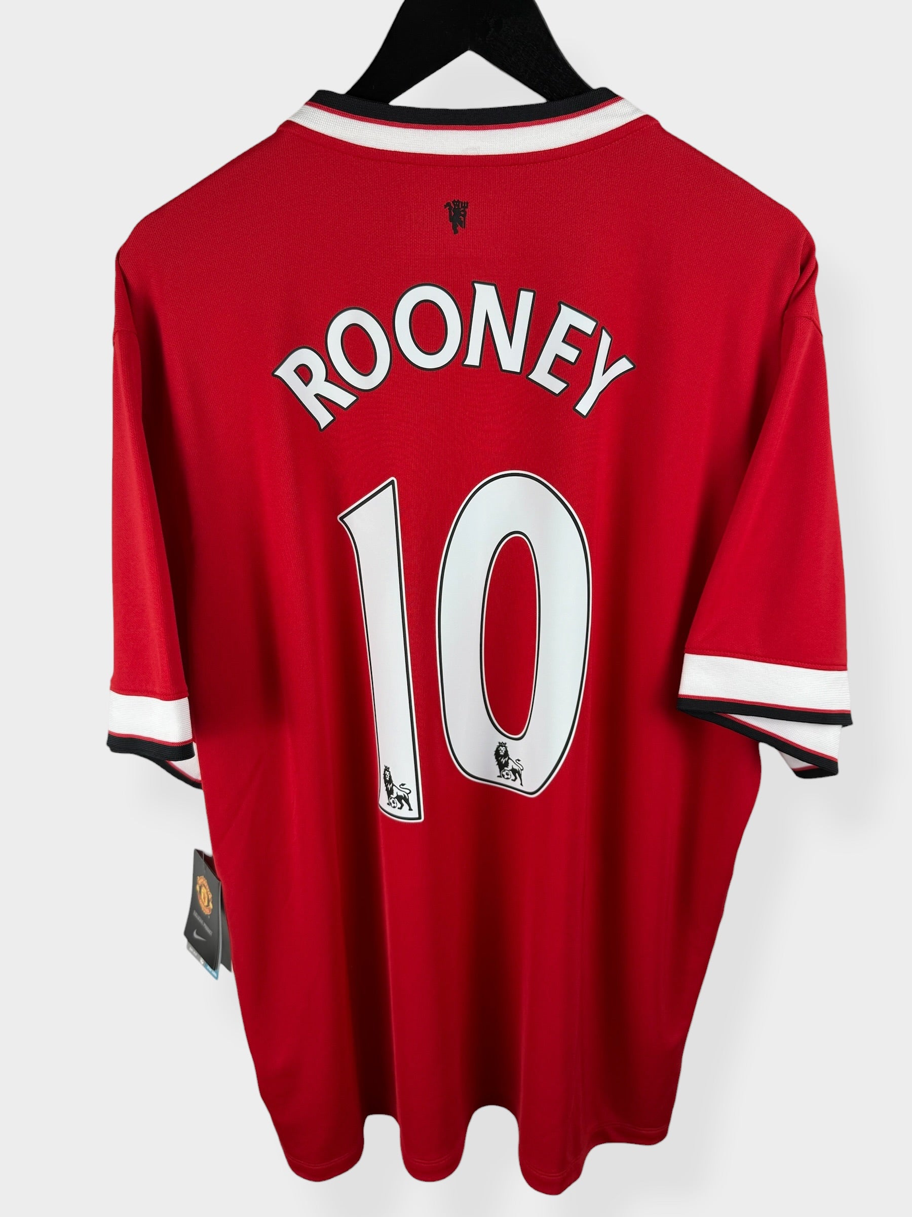 MAILLOT DOMICILE MANCHESTER UNITED 2014-15 ROONEY #10 XXL