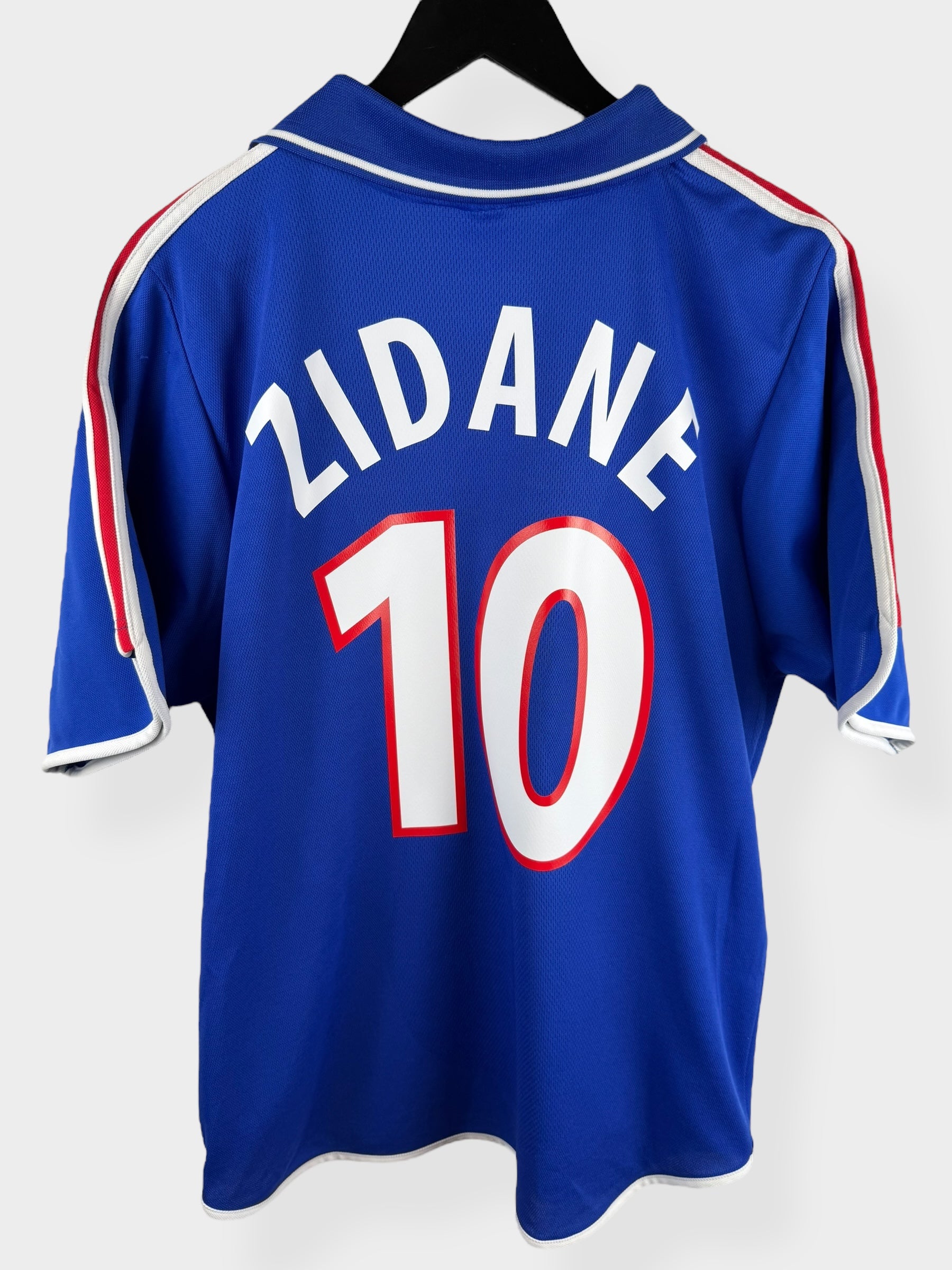 2000-02 FRANCE HOME SHIRT ZIDANE #10 M