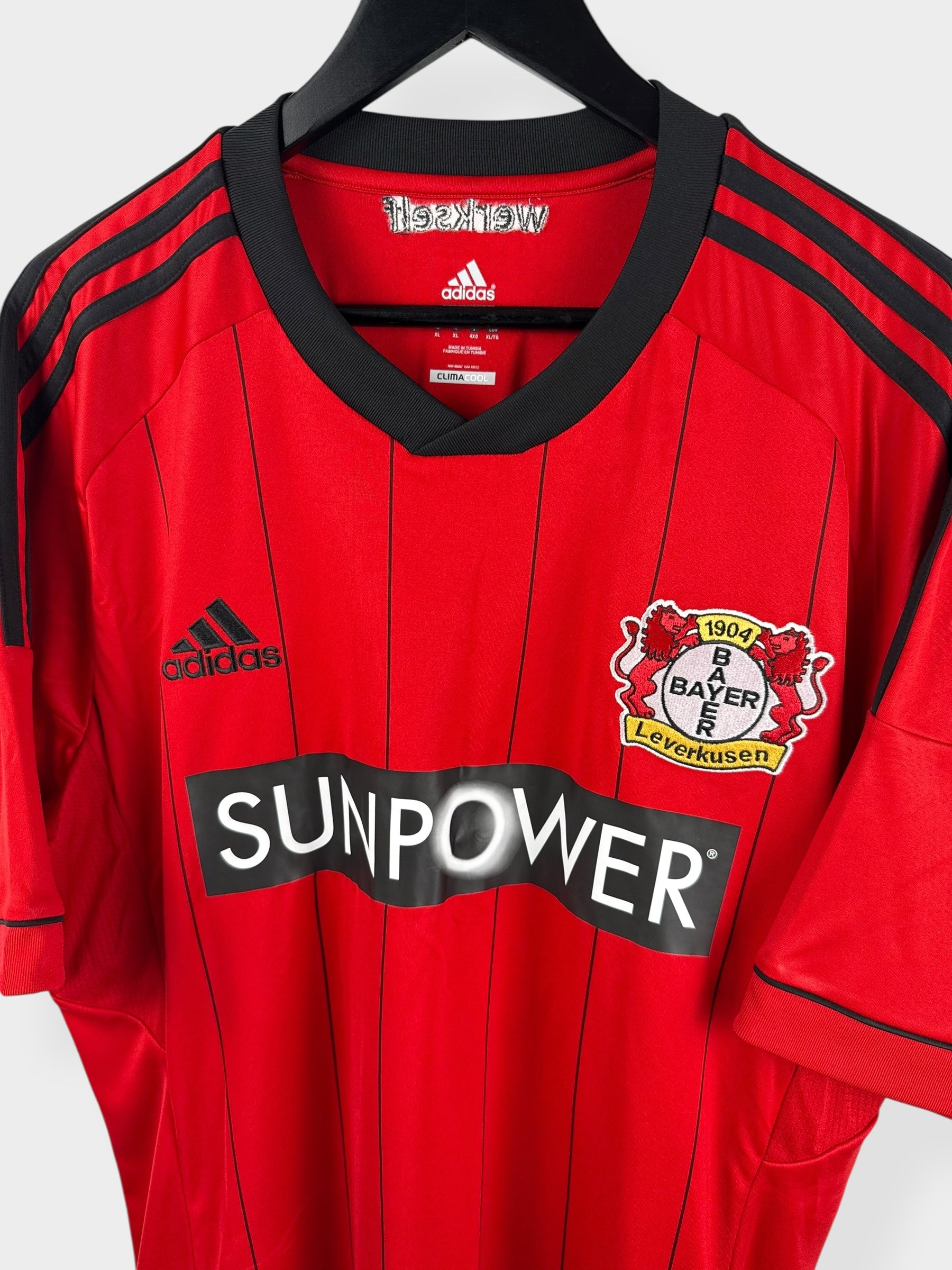 2012-13 BAYER LEVERKUSEN HOME SHIRT SCHÜRLE #9 XL - Authentic Football Club