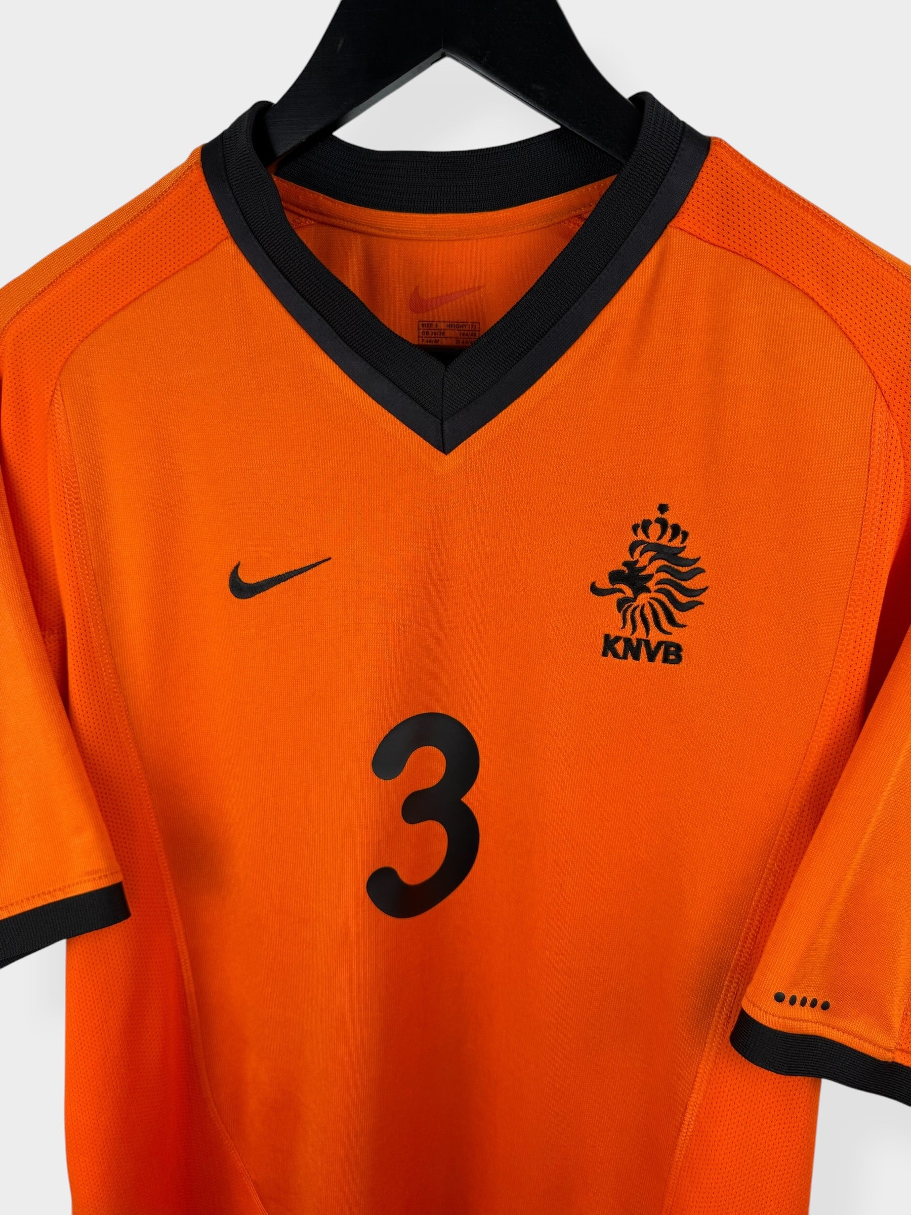 MAILLOT DOMICILE PAYS-BAS 2000-02 STAM #3 S