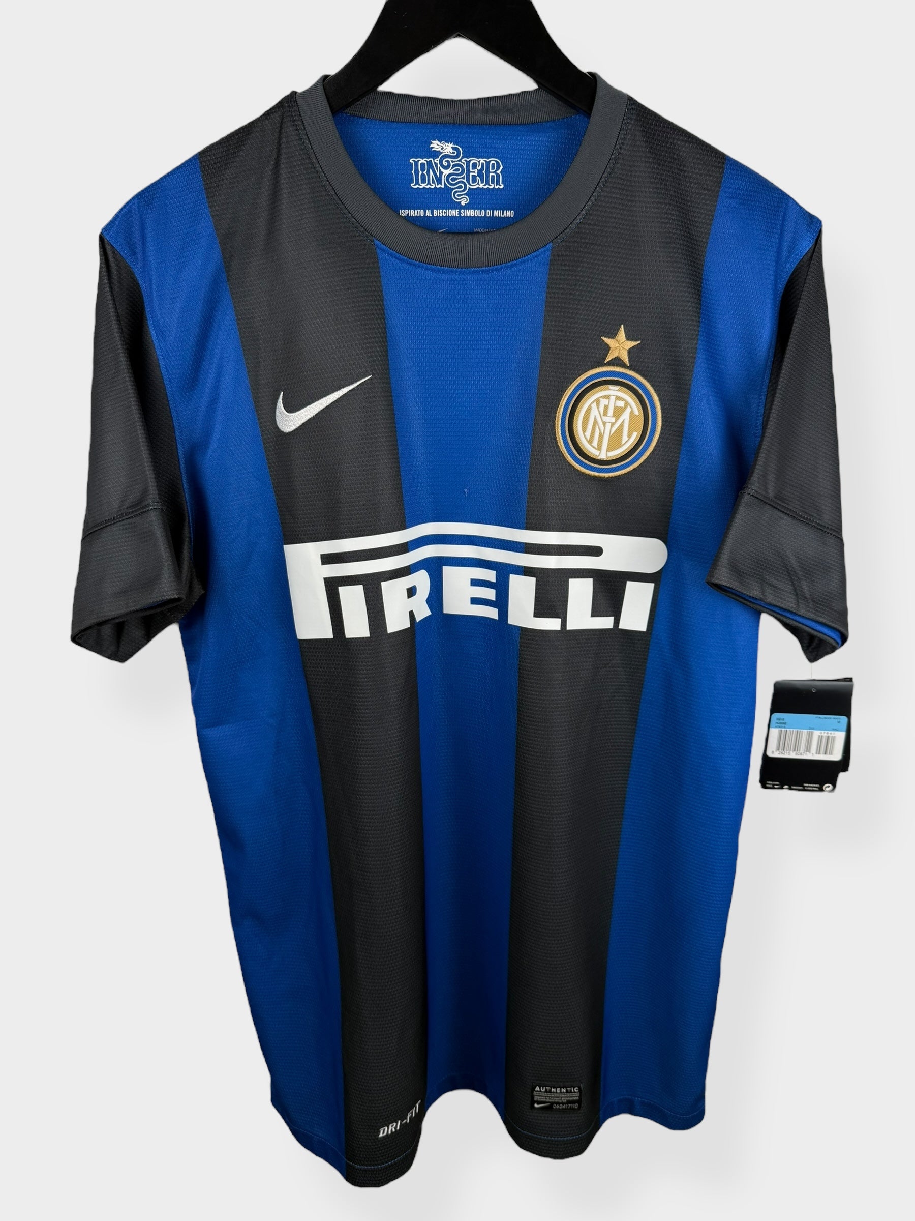 2012-13 INTER MILAN HOME SHIRT CAMBIASSO #19 M - Authentic Football Club
