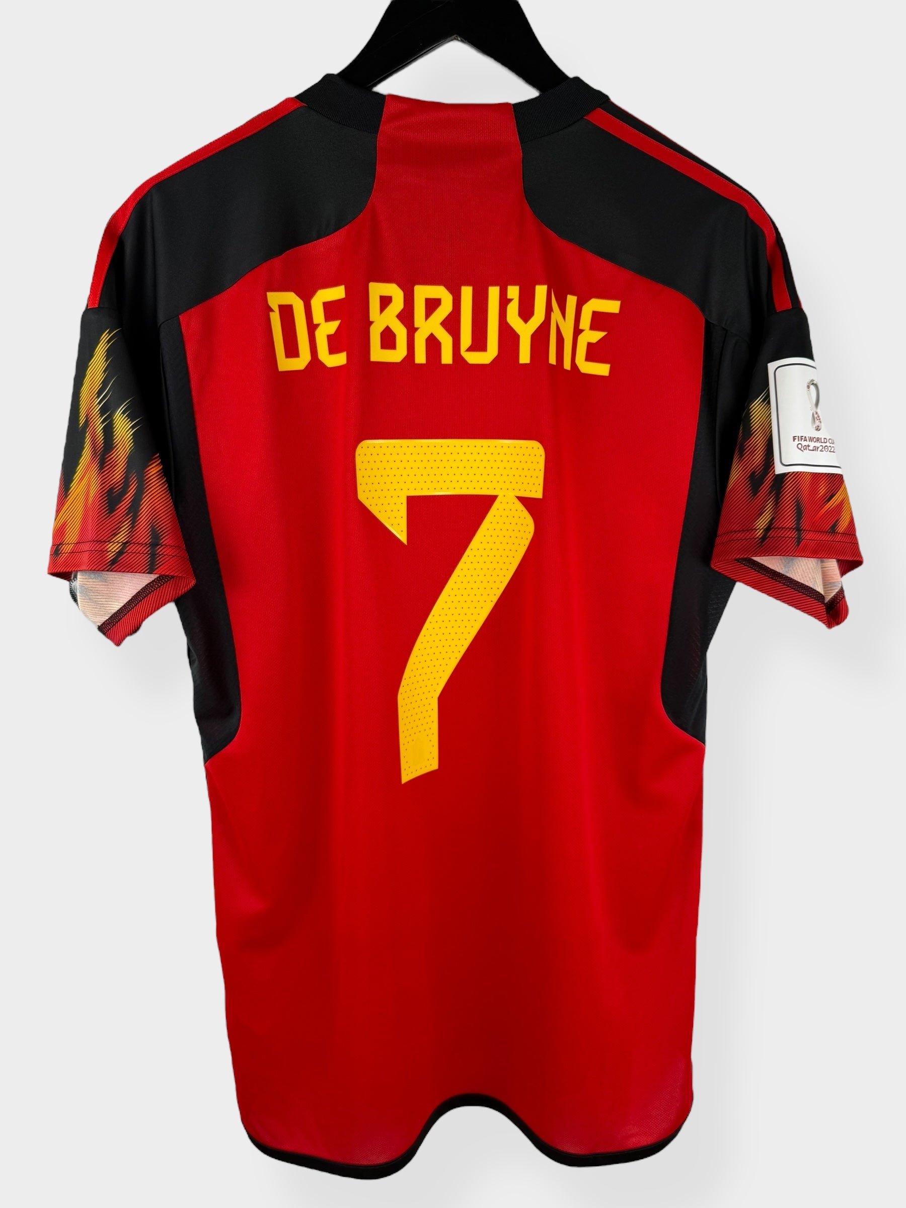 2022-23 BELGIUM HOME SHIRT DE BRUYNE #7 M