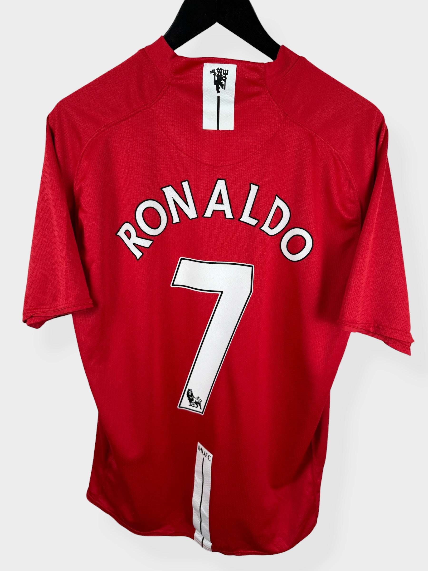 2007-09 MANCHESTER UNITED HOME SHIRT RONALDO #7 XL