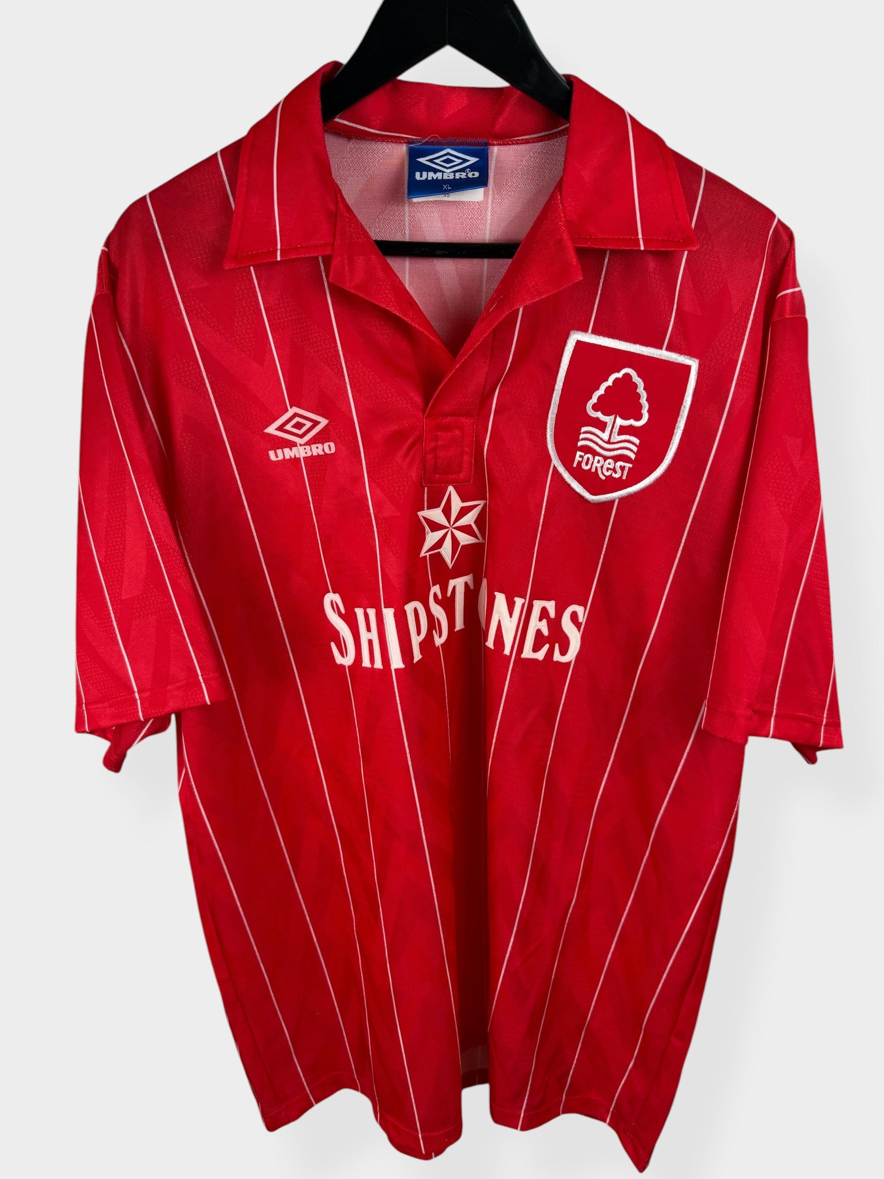 MAILLOT DOMICILE DE NOTTINGHAM FOREST 1992-94 XL