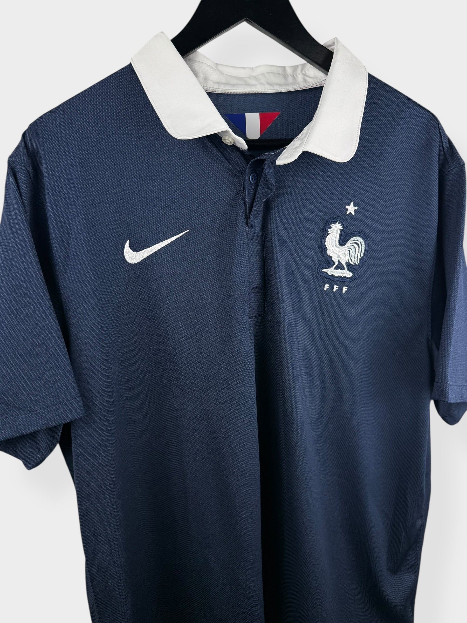 2014-15 FRANCE HOME SHIRT XL - Authentic Football Club