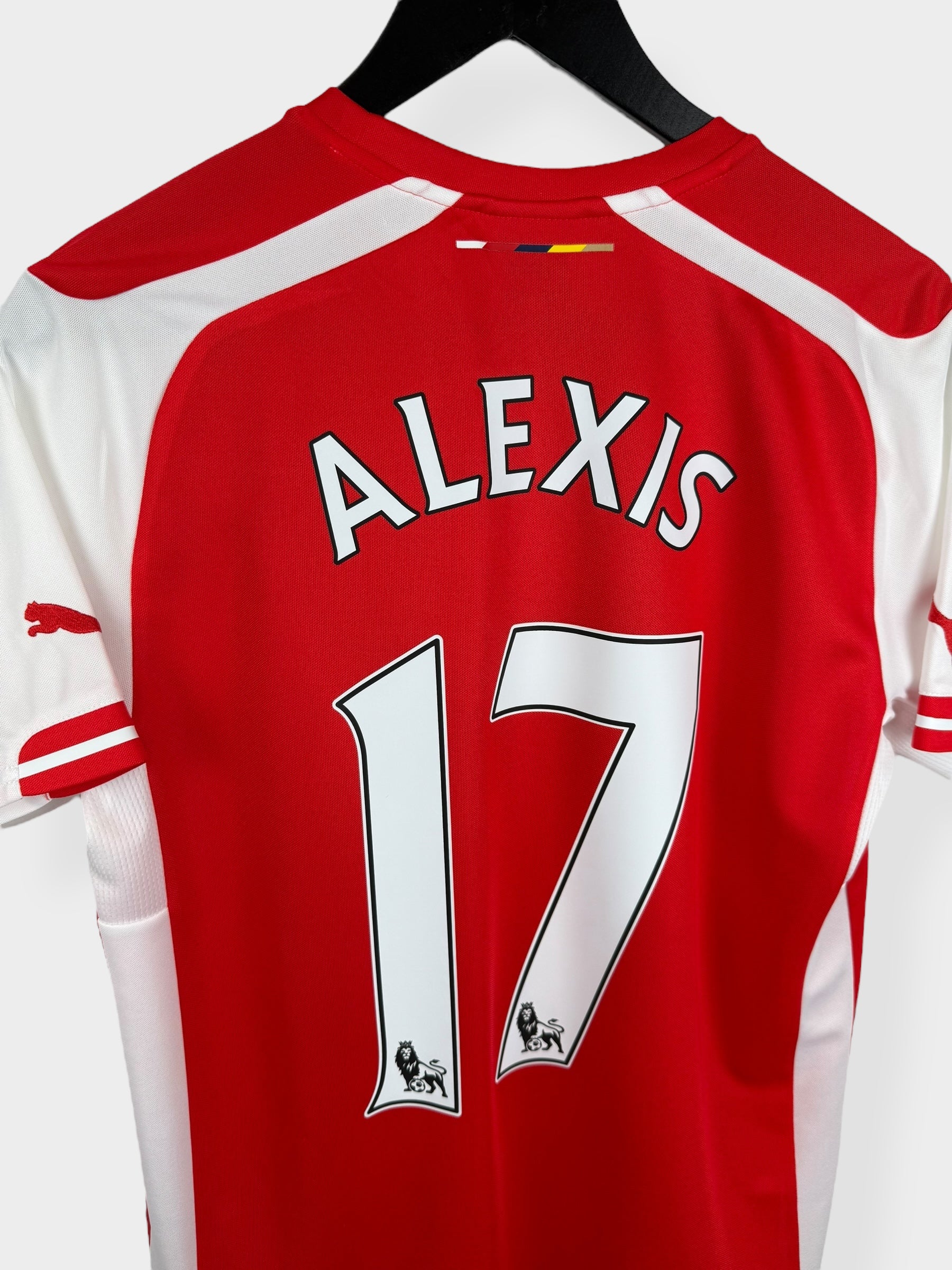 2014-15 ARSENAL HOME SHIRT ALEXIS #17 S