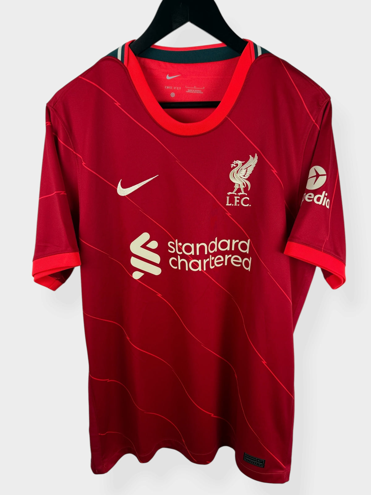 2021-22 LIVERPOOL HOME SHIRT VIRGIL #4 L - Authentic Football Club
