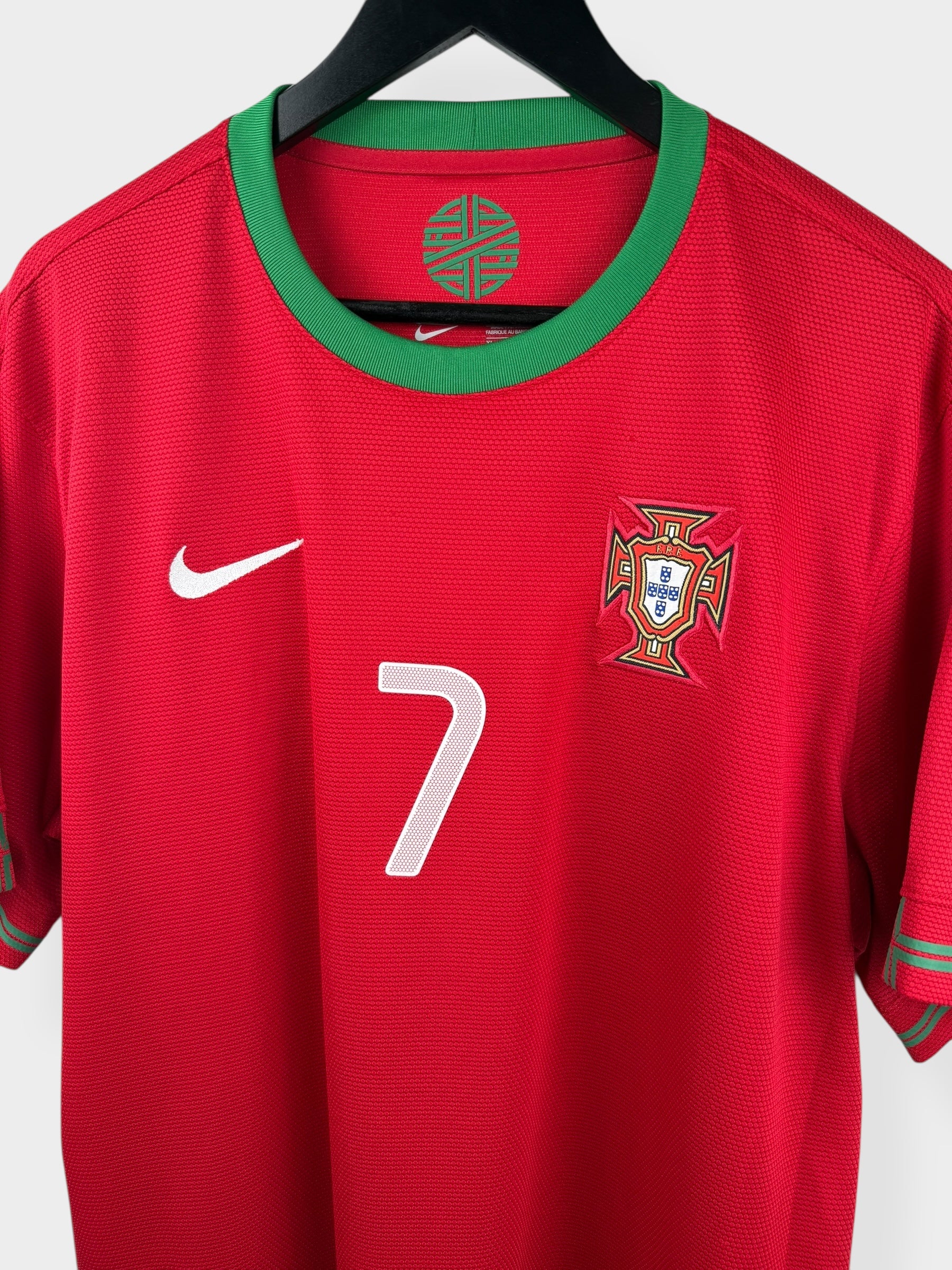2012-13 PORTUGAL HOME SHIRT RONALDO #7 XL