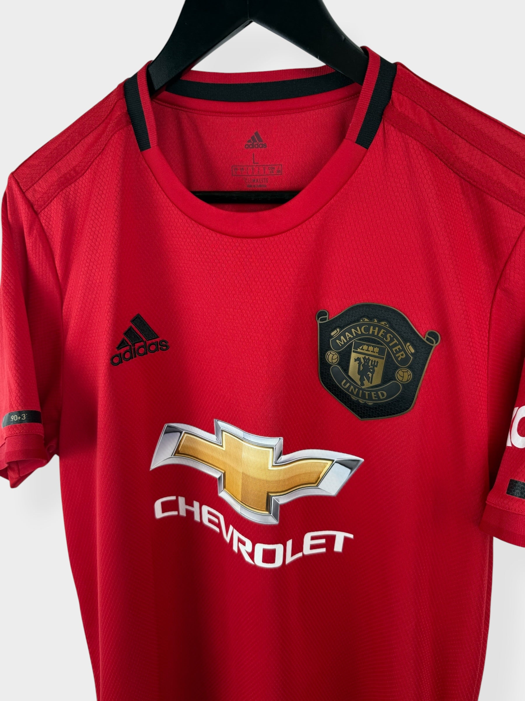 2019-20 MANCHESTER UNITED HOME SHIRT POGBA #6 L
