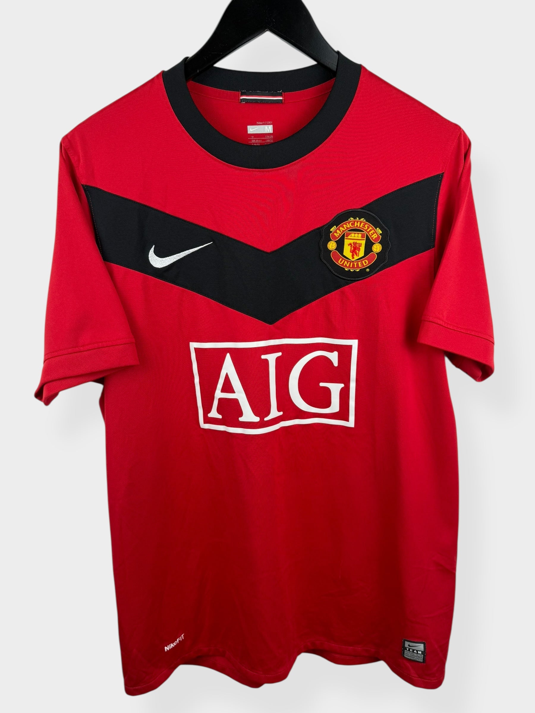 2009-10 MANCHESTER UNITED HOME SHIRT NANI #17 M