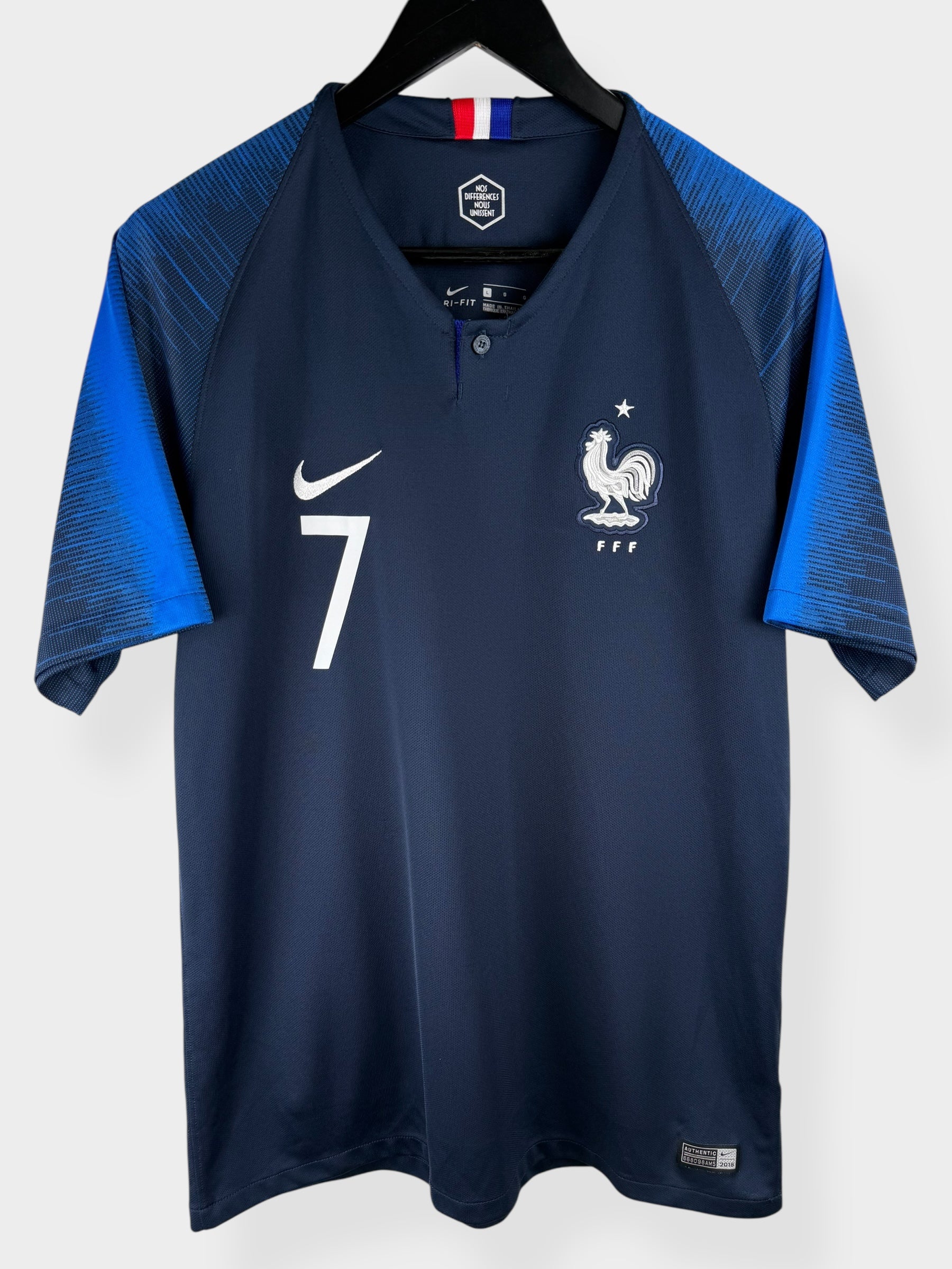 2018-19 FRANKRIJK THUISSHIRT GRIEZMANN #7 L