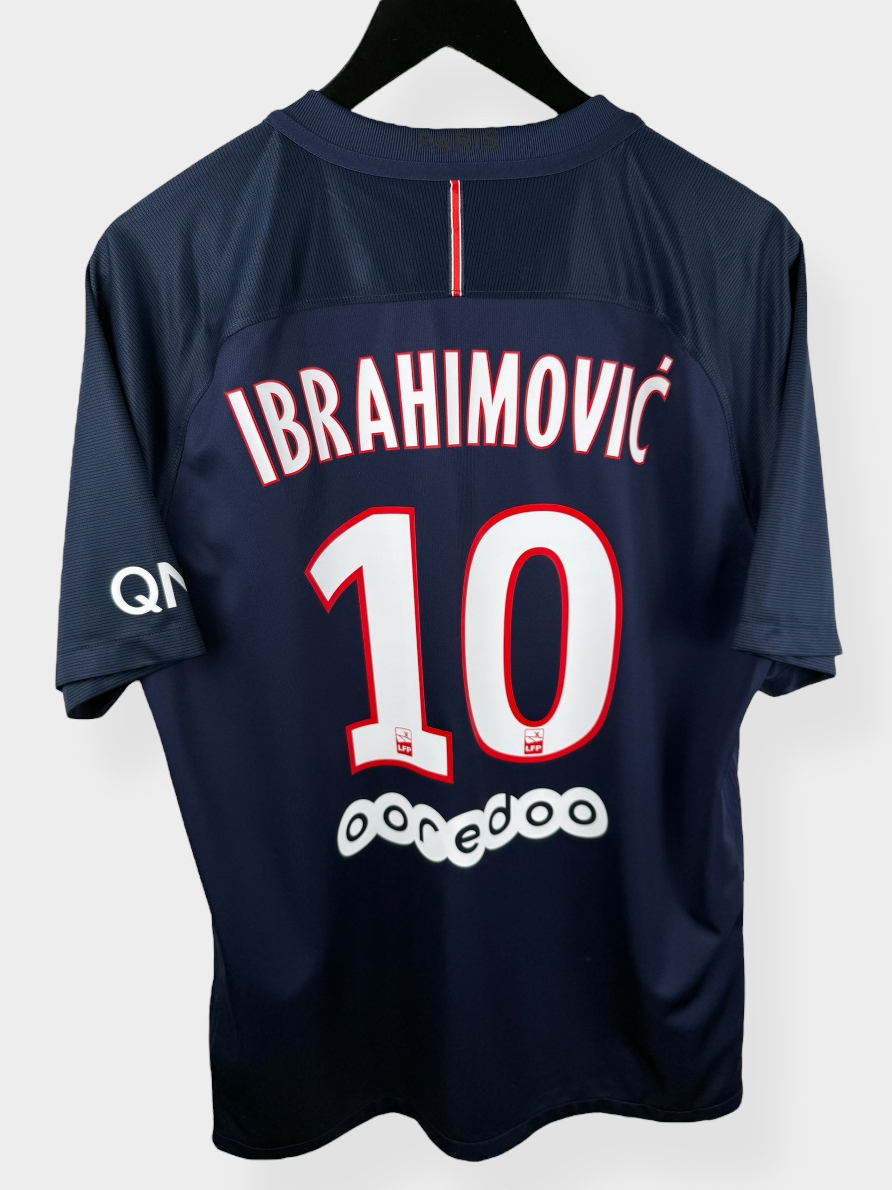 2016-17 PARIS SAINT-GERMAIN HOME SHIRT IBRAHIMOVIC #10 L