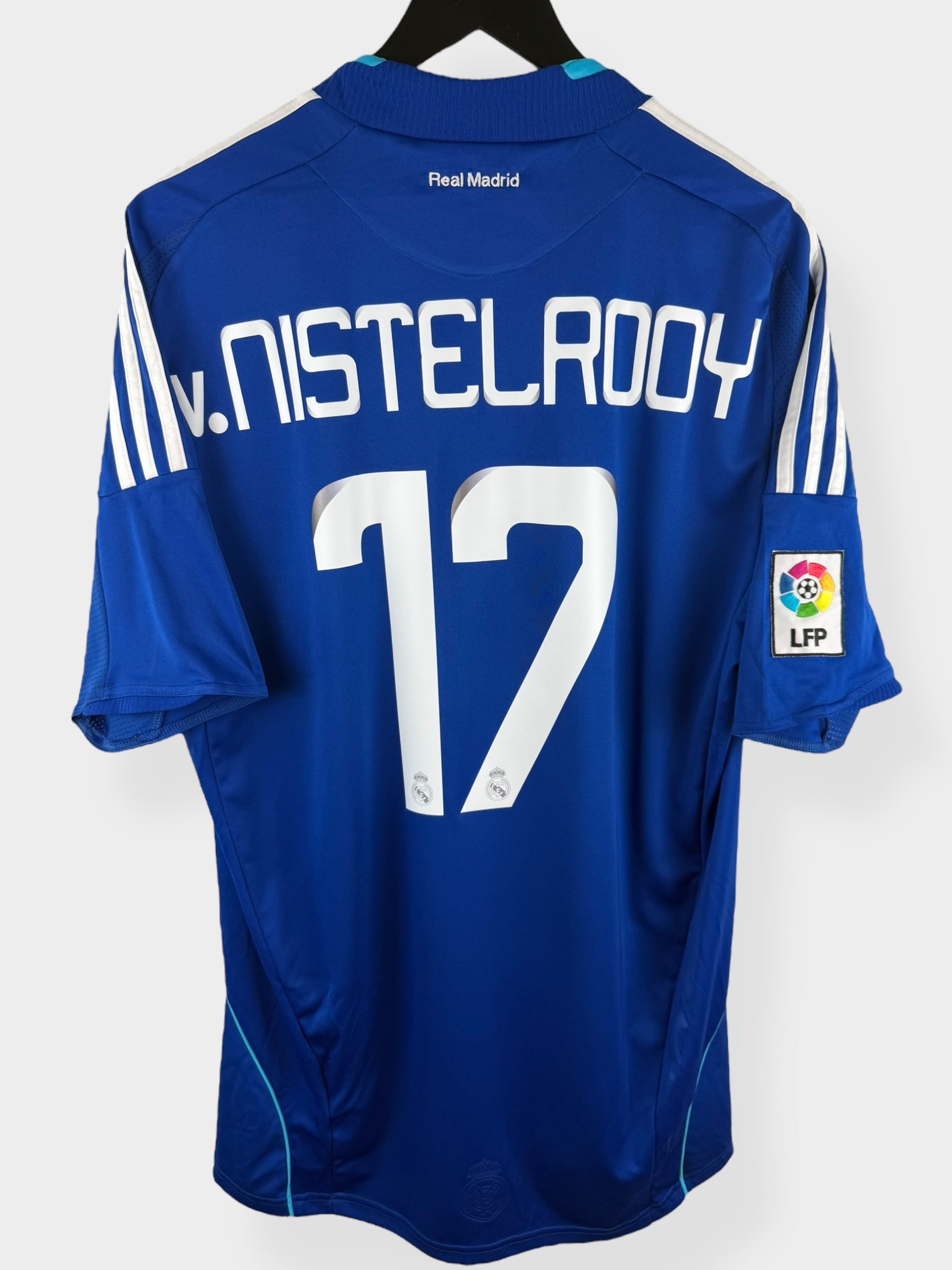 2008-09 REAL MADRID AWAY SHIRT V. NISTELROOY #17 L