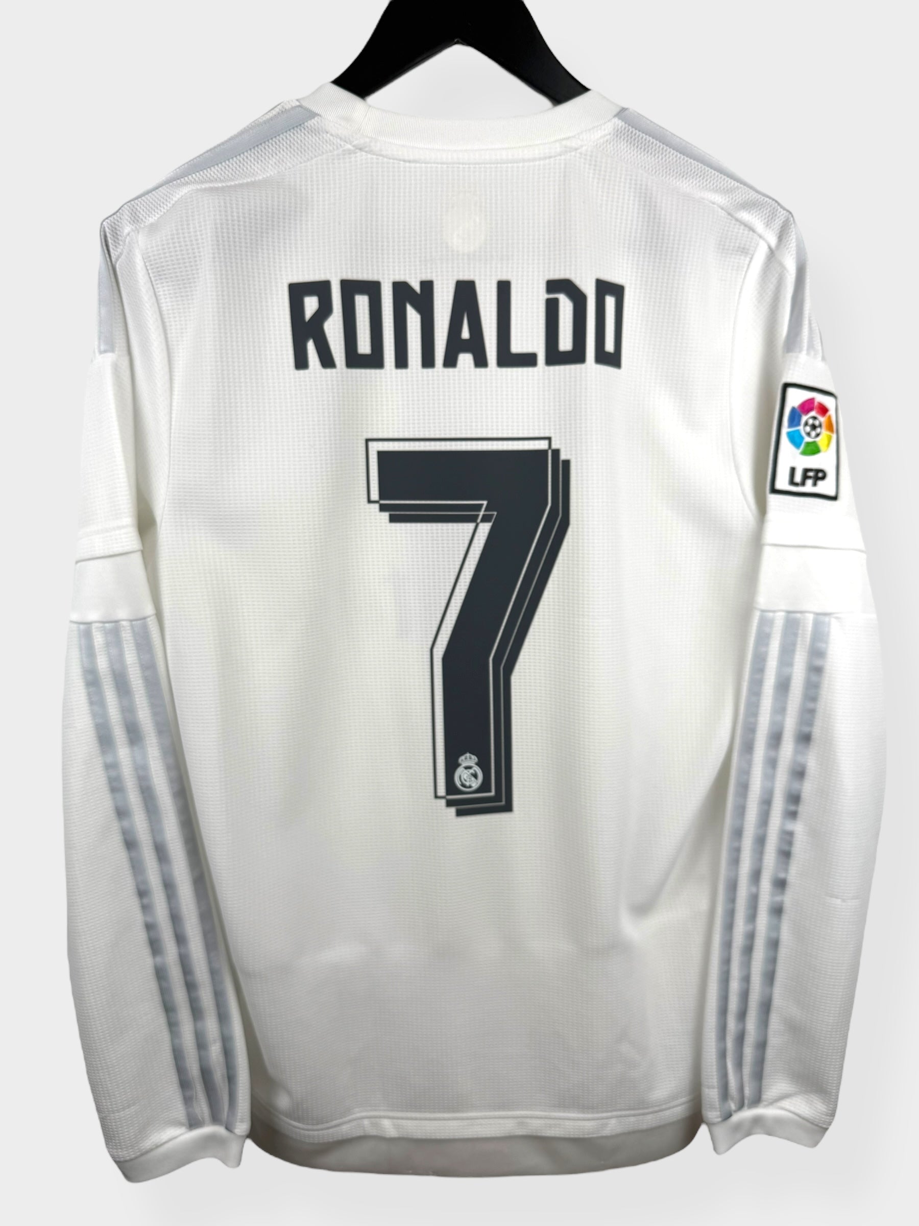 2015-16 REAL MADRID THUISSHIRT LS RONALDO #7 S