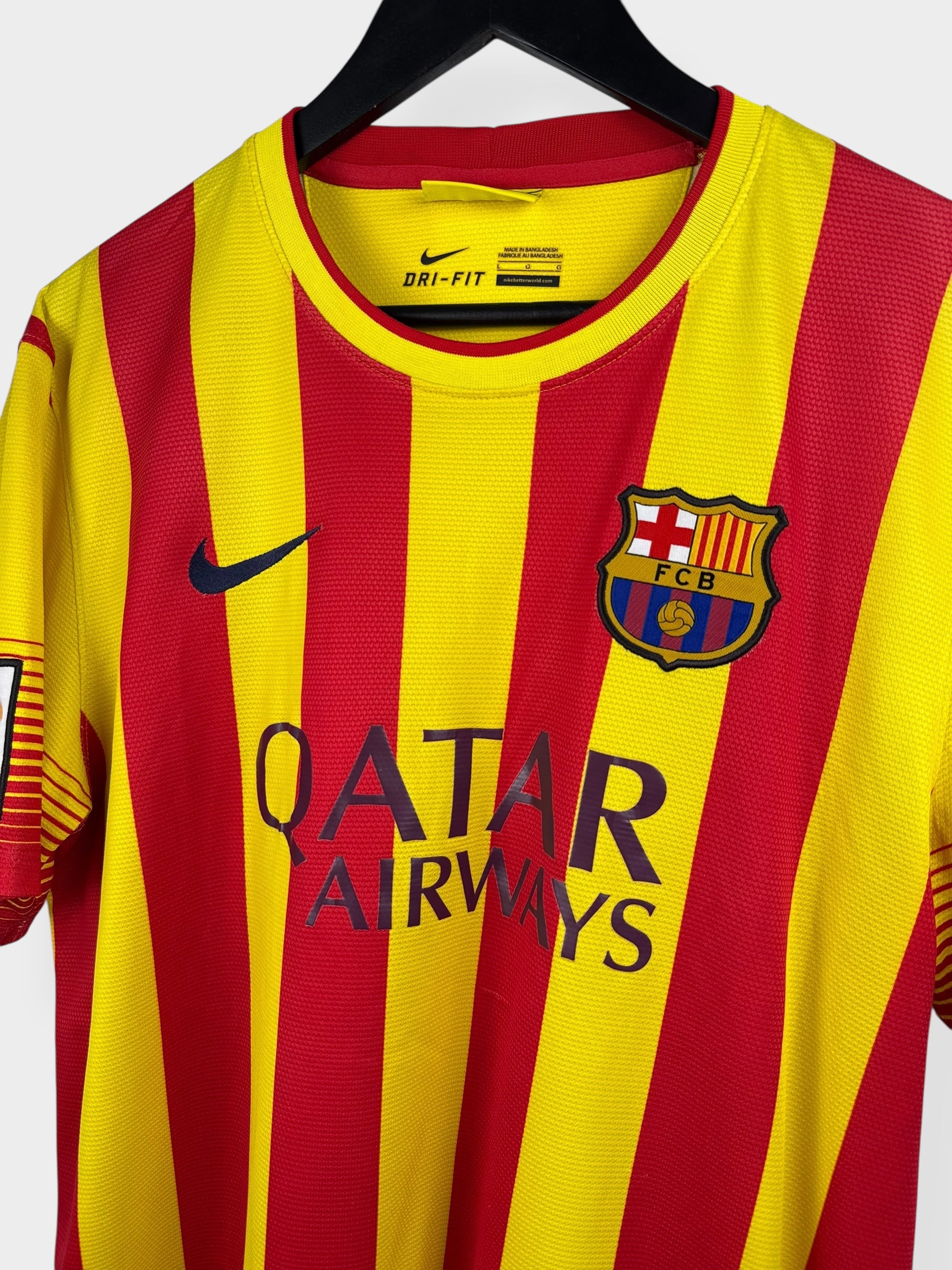 2013-14 BARCELONA AUSWÄRTSTRIKOT NEYMAR JR #11 L