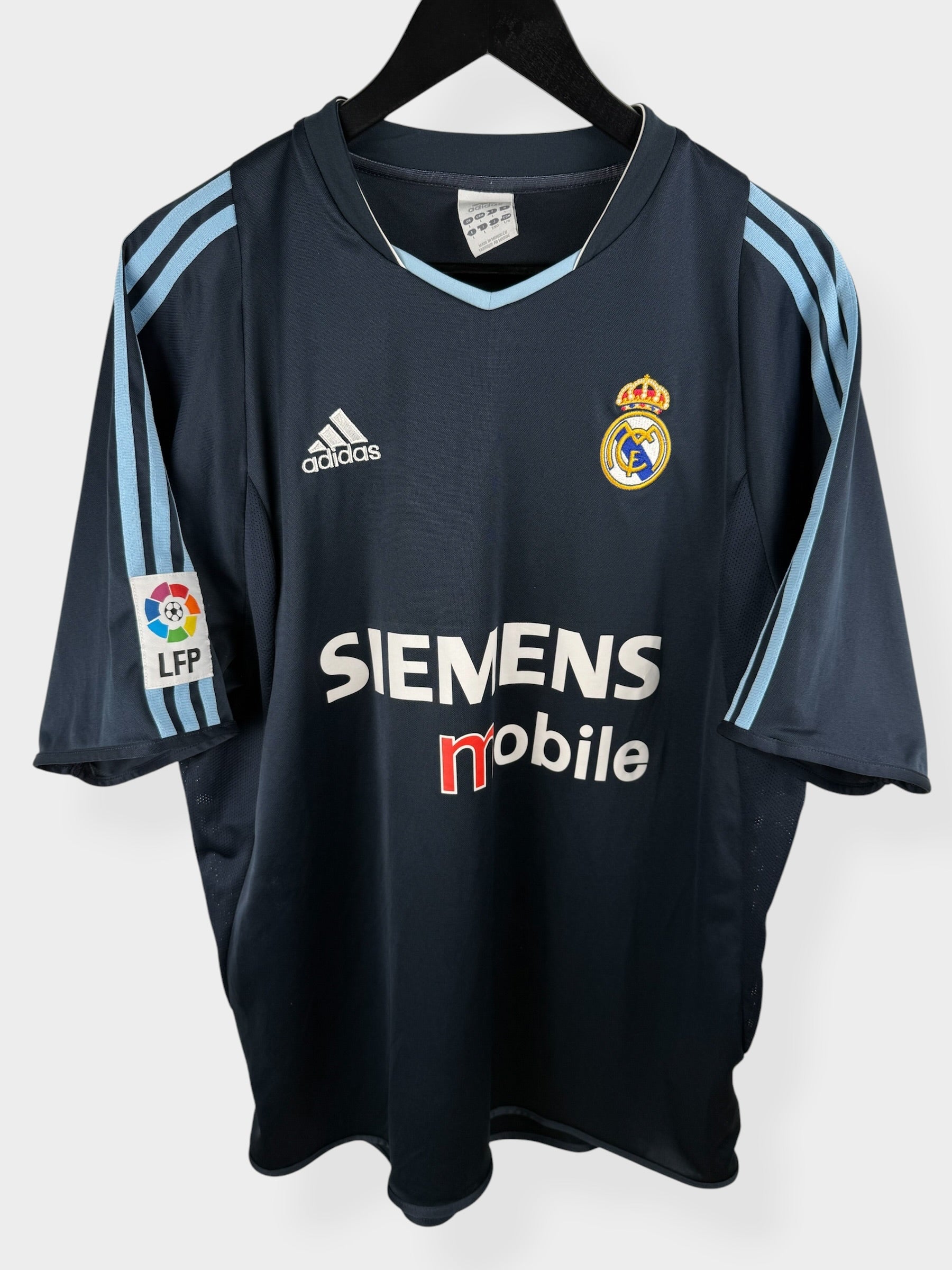2003-04 REAL MADRID AWAY SHIRT ZIDANE #5 L
