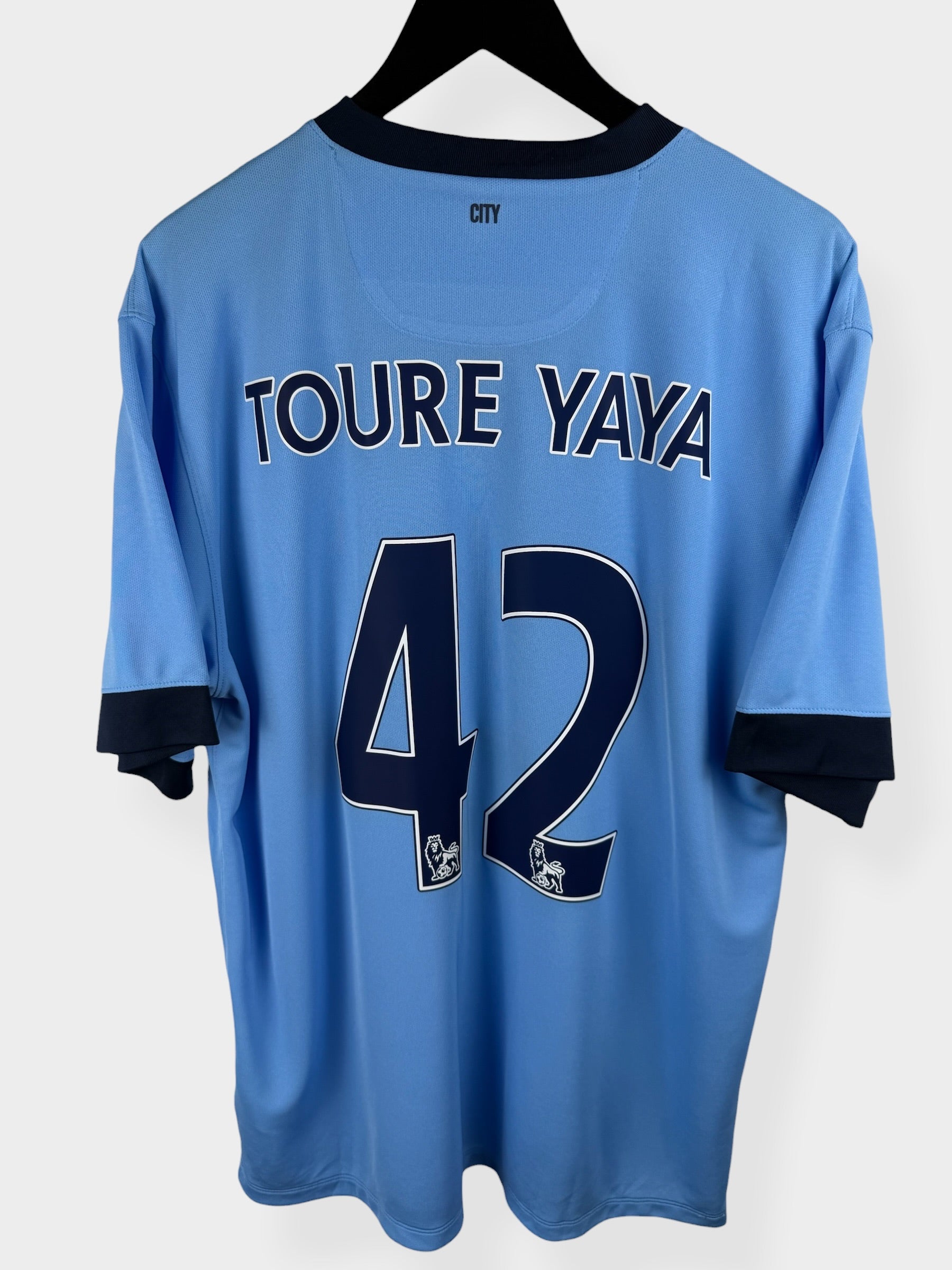2014-15 MANCHESTER CITY HOME SHIRT YAYA TOURE #42 XL