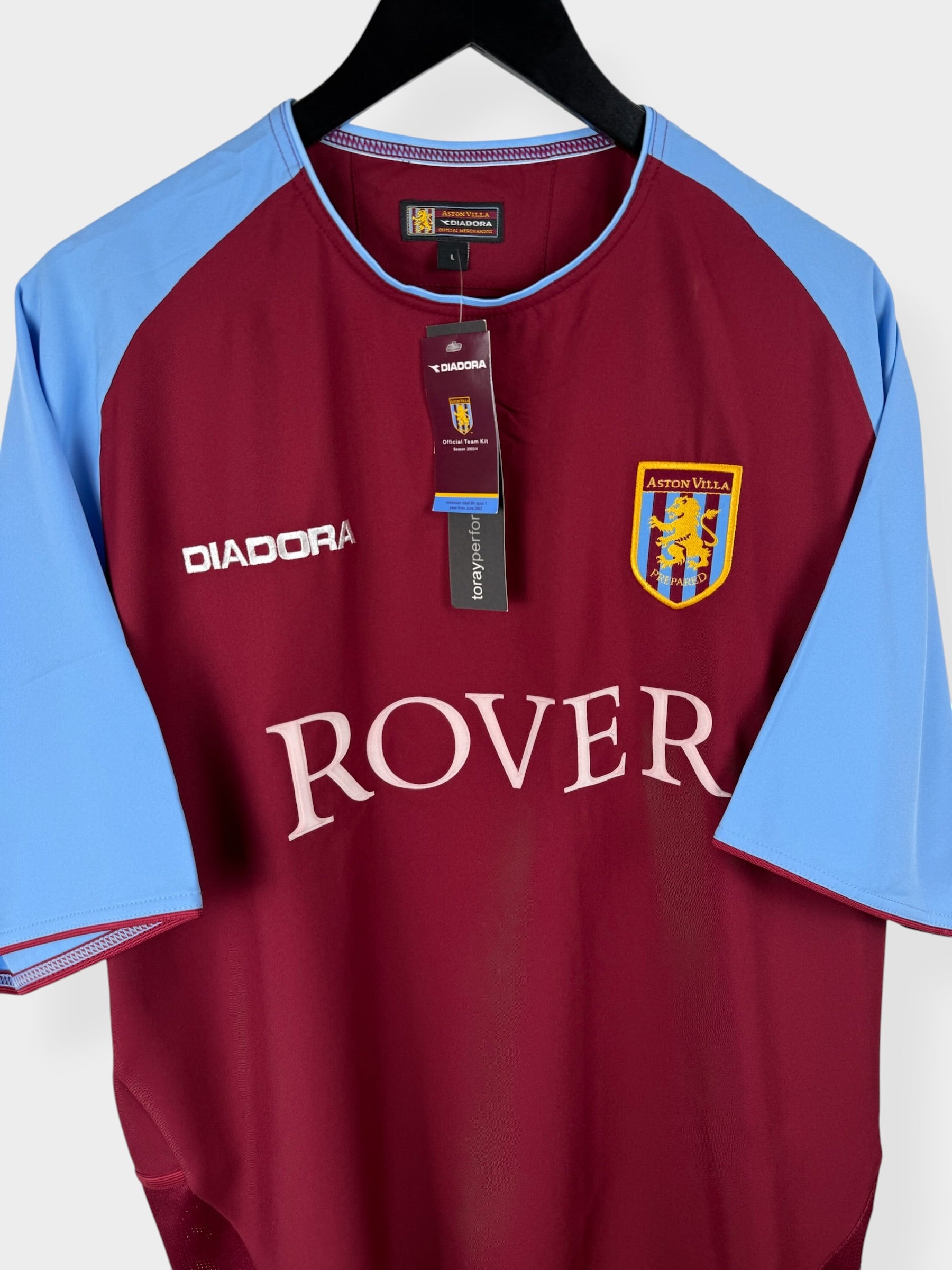 MAILLOT DOMICILE ASTON VILLA 2003-04 L