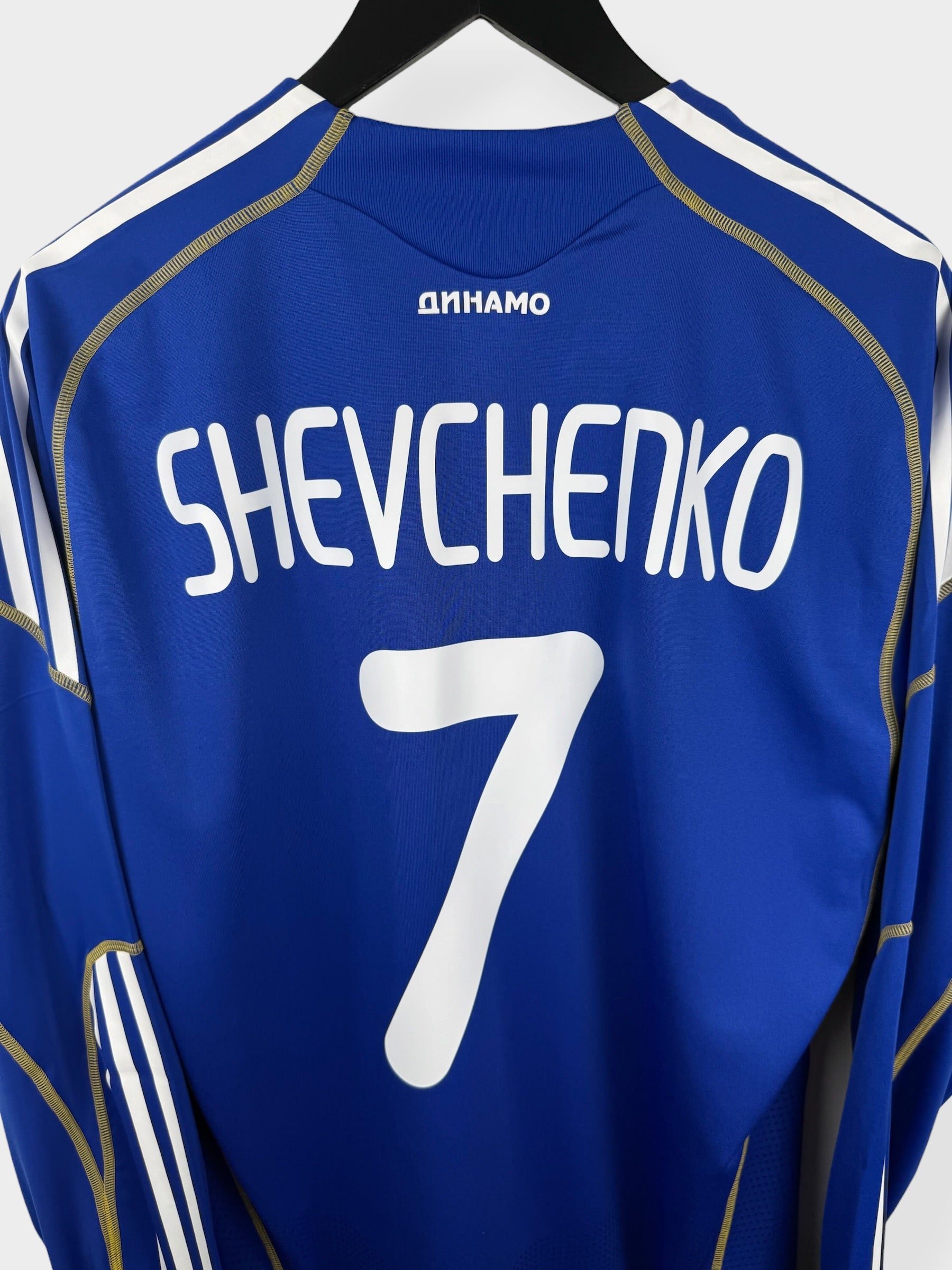2010-11 DYNAMO KYIV AWAY SHIRT LS SHEVCHENKO #7 XL