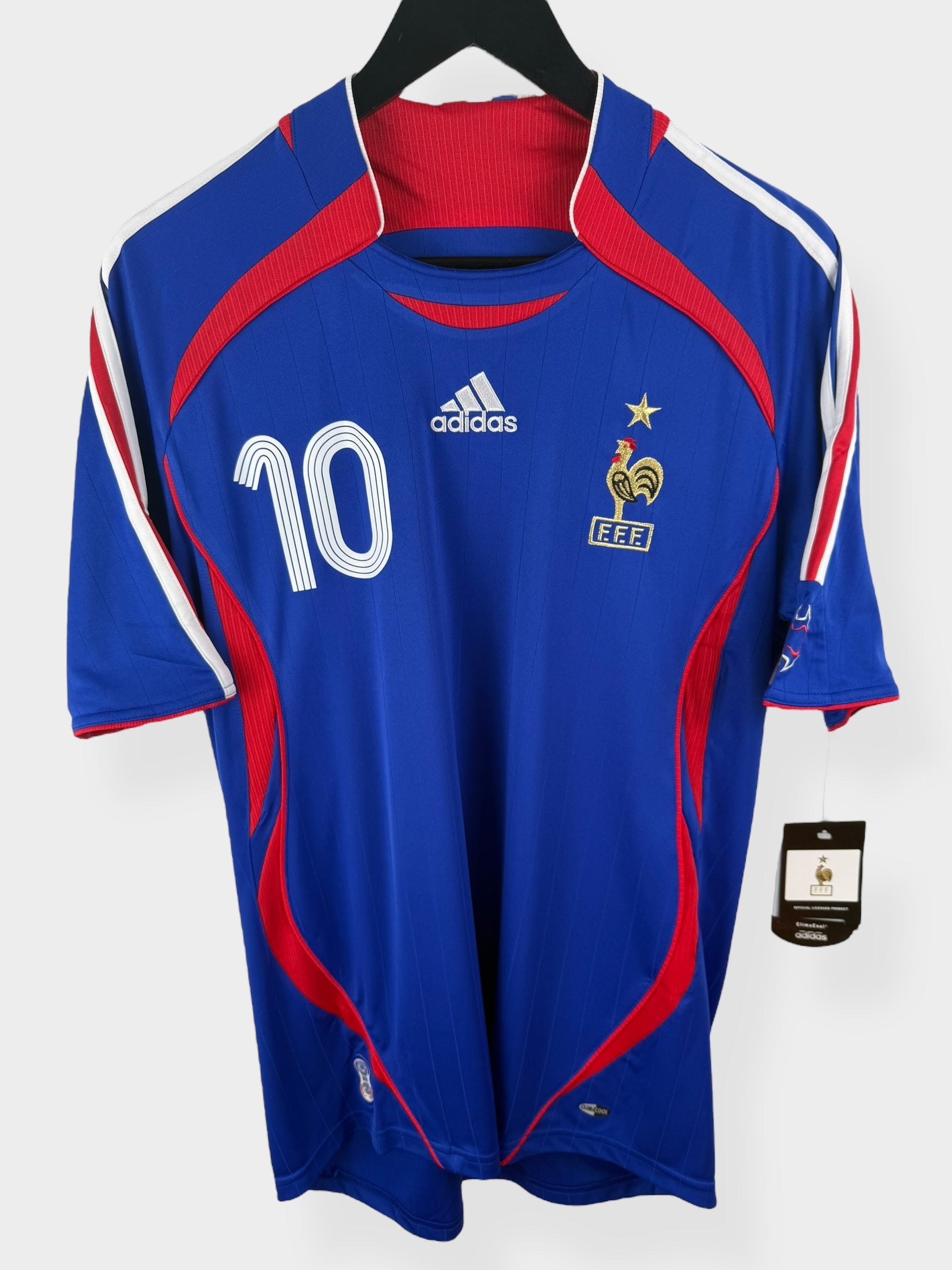 2006-07 FRANCE HOME SHIRT ZIDANE #10 M