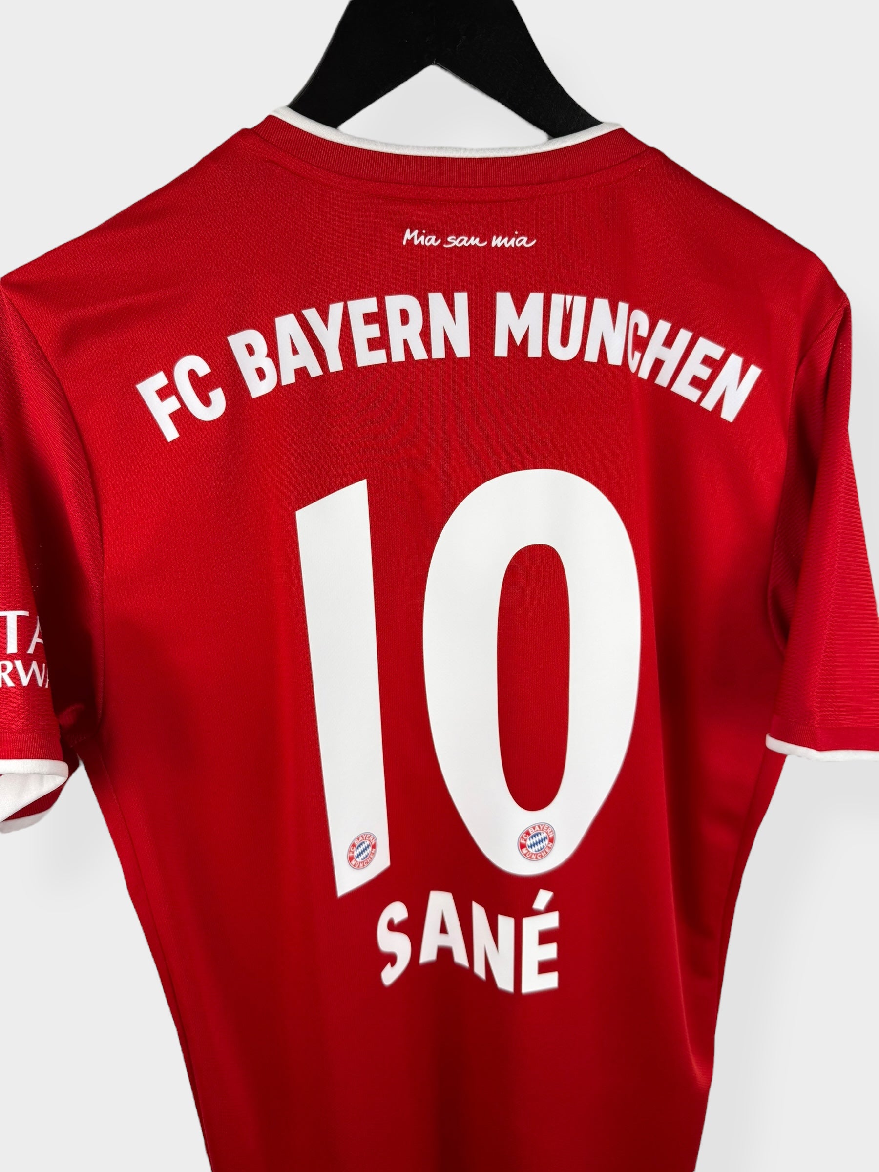 2020-21 BAYERN MUNICH HOME SHIRT SANE #10 M - Authentic Football Club
