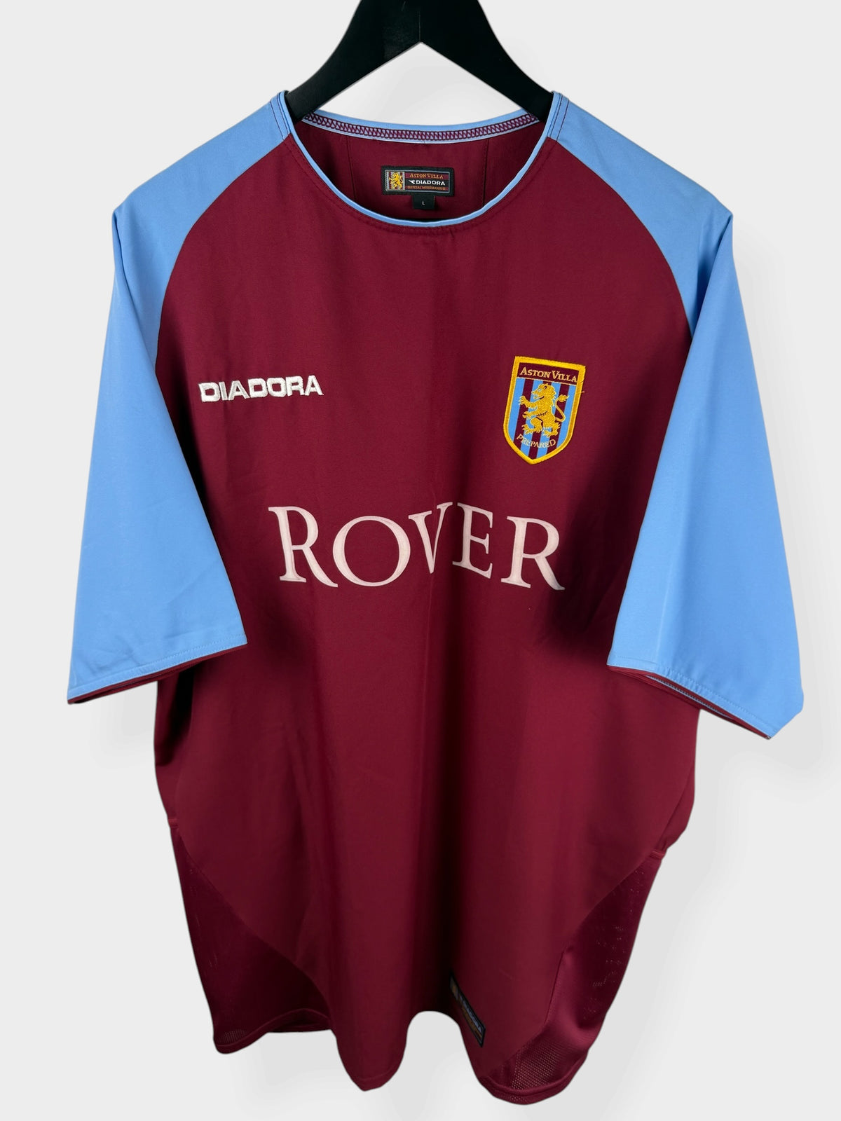 2003-04 ASTON VILLA HOME SHIRT L - Authentic Football Club