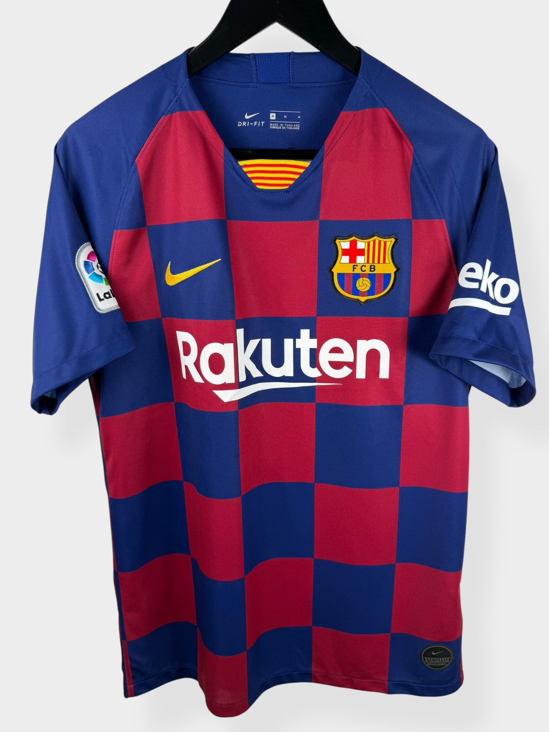 2019-20 BARCELONA HOME SHIRT MESSI #10 M - Authentic Football Club