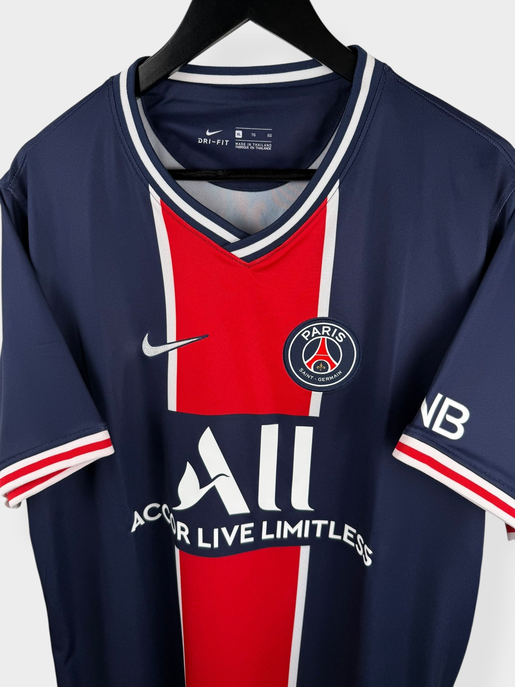 2020-21 PARIS SAINT-GERMAIN HOME SHIRT NEYMAR JR #10 XL - Authentic Football Club