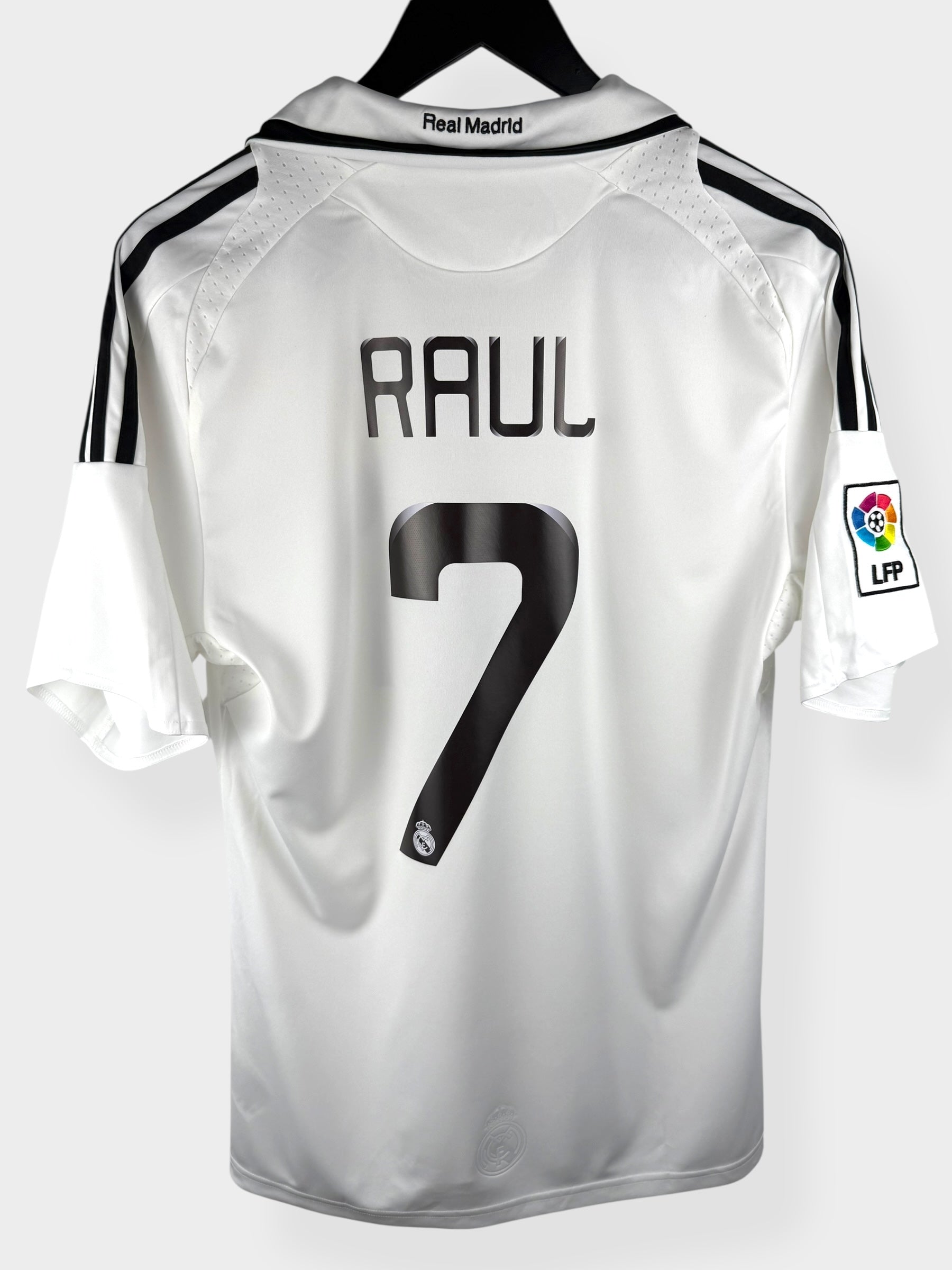 2008-09 REAL MADRID HOME SHIRT RAUL #7 M