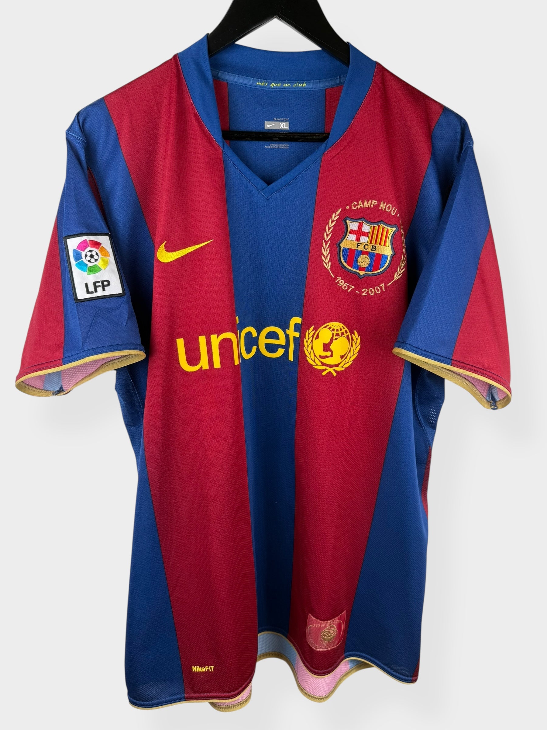 2007-08 BARCELONA HEIMTRIKOT RONALDINHO #10 XL