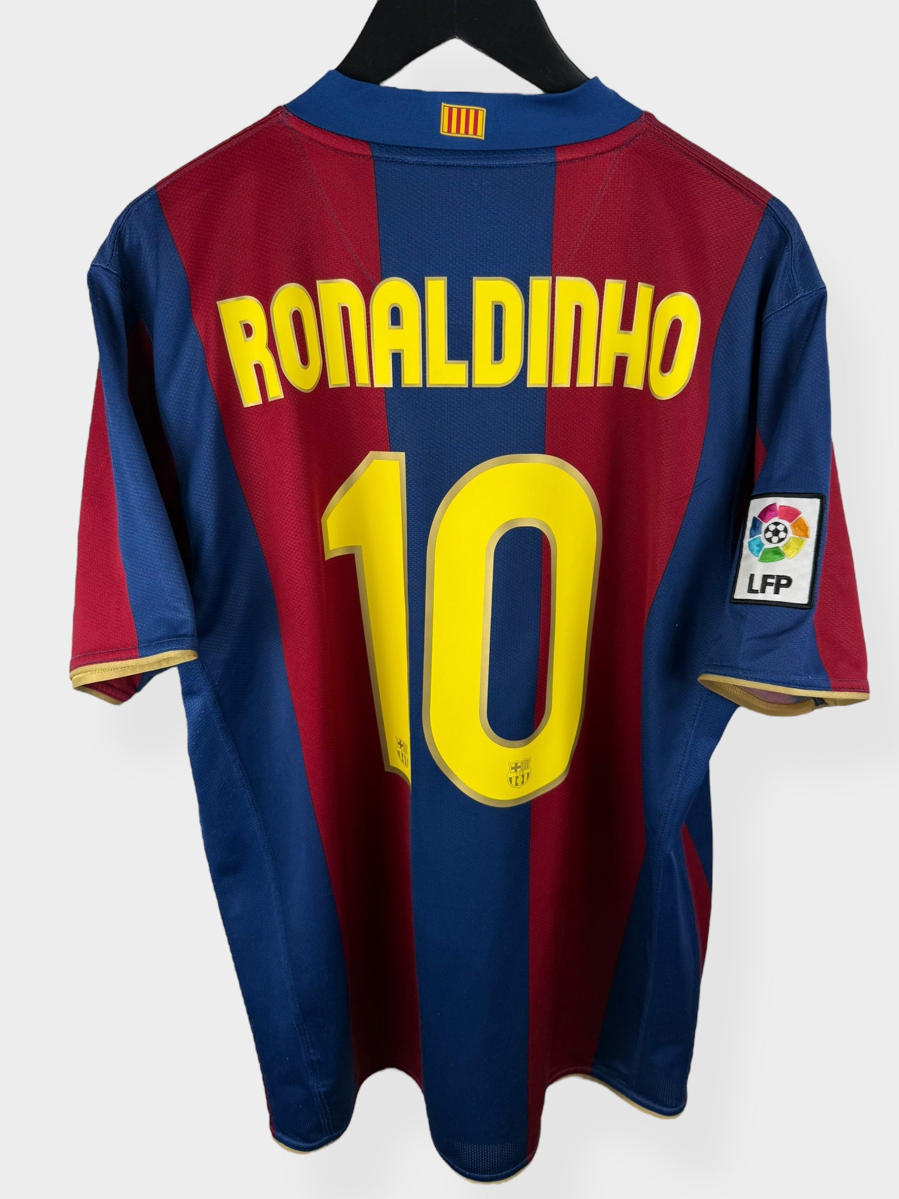 2007-08 BARCELONA HEIMTRIKOT RONALDINHO #10 XL
