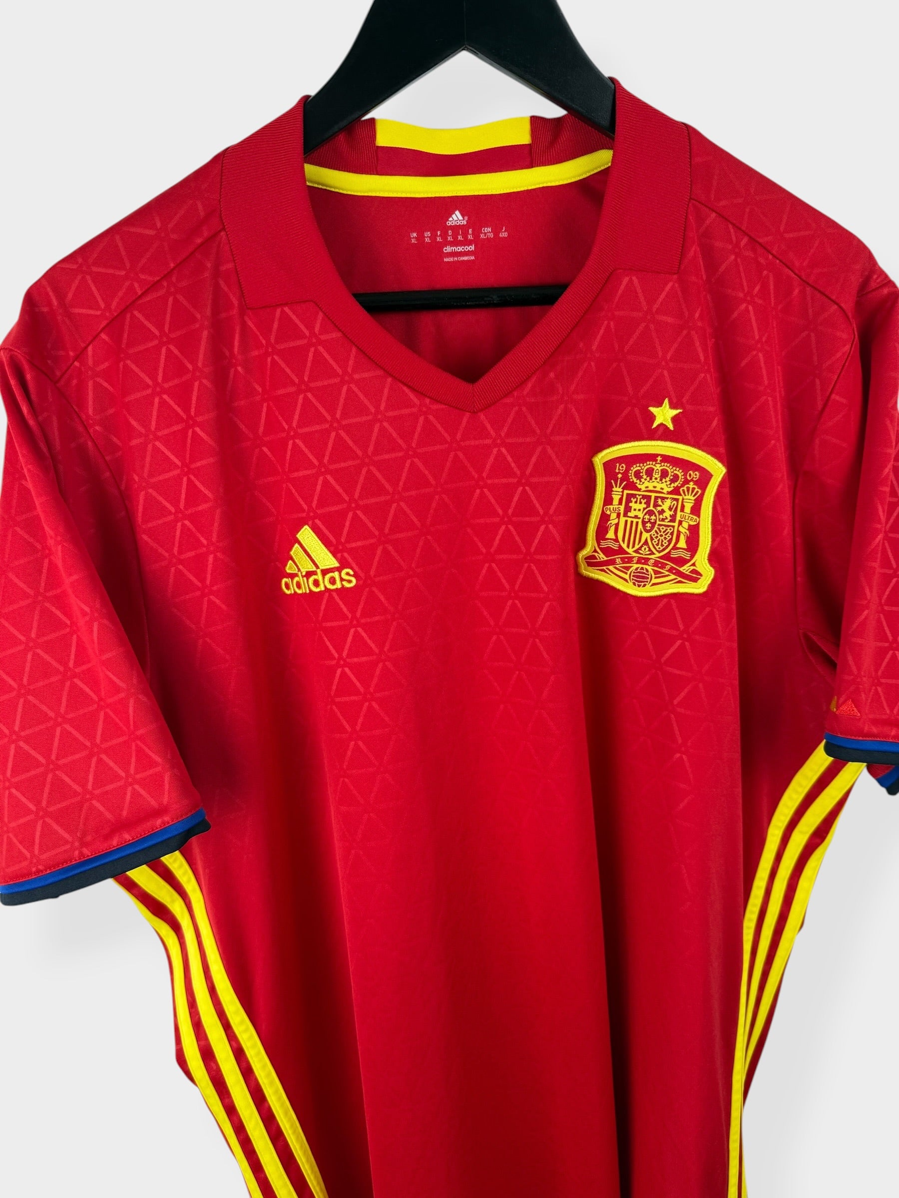 2016-17 SPAIN HOME SHIRT XL